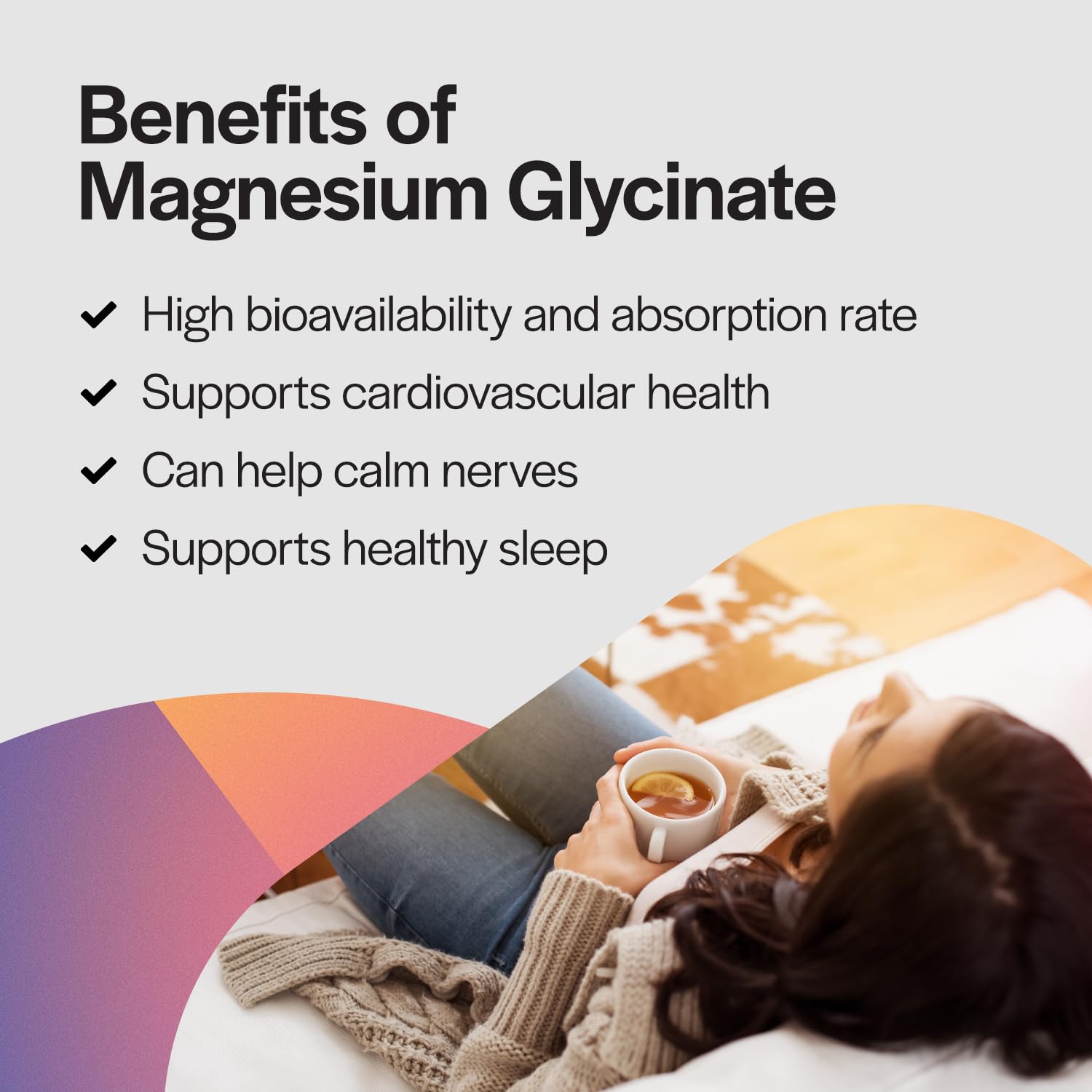 PureFormulas Magnesium Glycinate 100 mg Daily Support for Stress, Nerves, Sleep, Muscles, Metabolism Pure Magnesium Glycinate Supplement for Women and Men Magnesio Non-GMO 120 Tablets PureFormulas uk supplements
