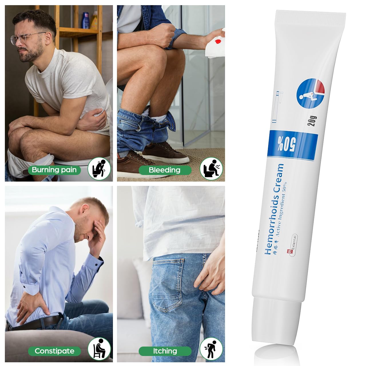 ortamiz Hemorrhoid Cream, Fissure Ointment Body Care Cream Helps to Relieve Pain&Reduce Burning for Men and Women (1pcs) ortamiz uk supplements