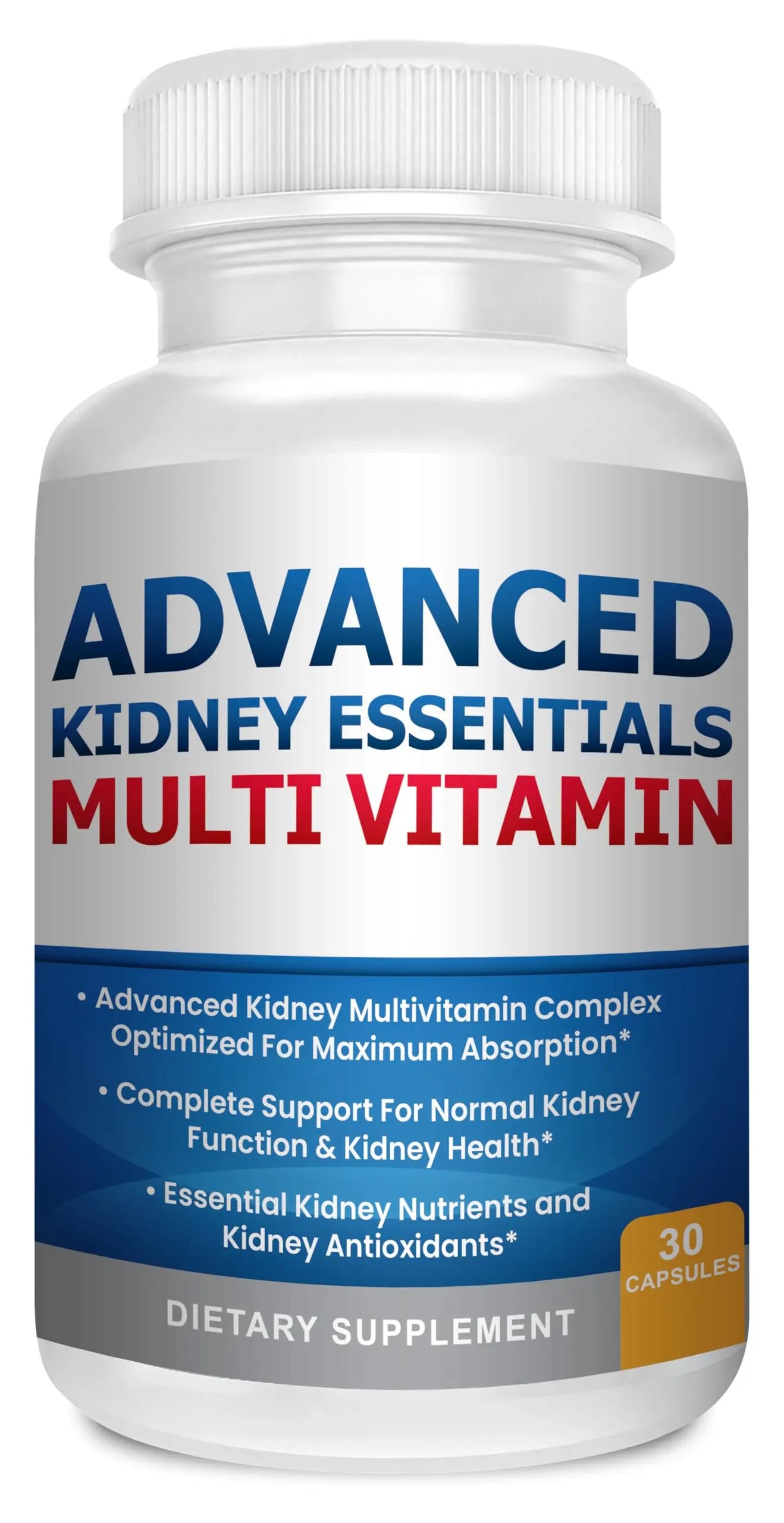 Advanced Kidney Essentials Multivitamin. Kidney Support Supplement for Complete Kidney Health. Kidney Health Supplement Kidney Restore uk supplements