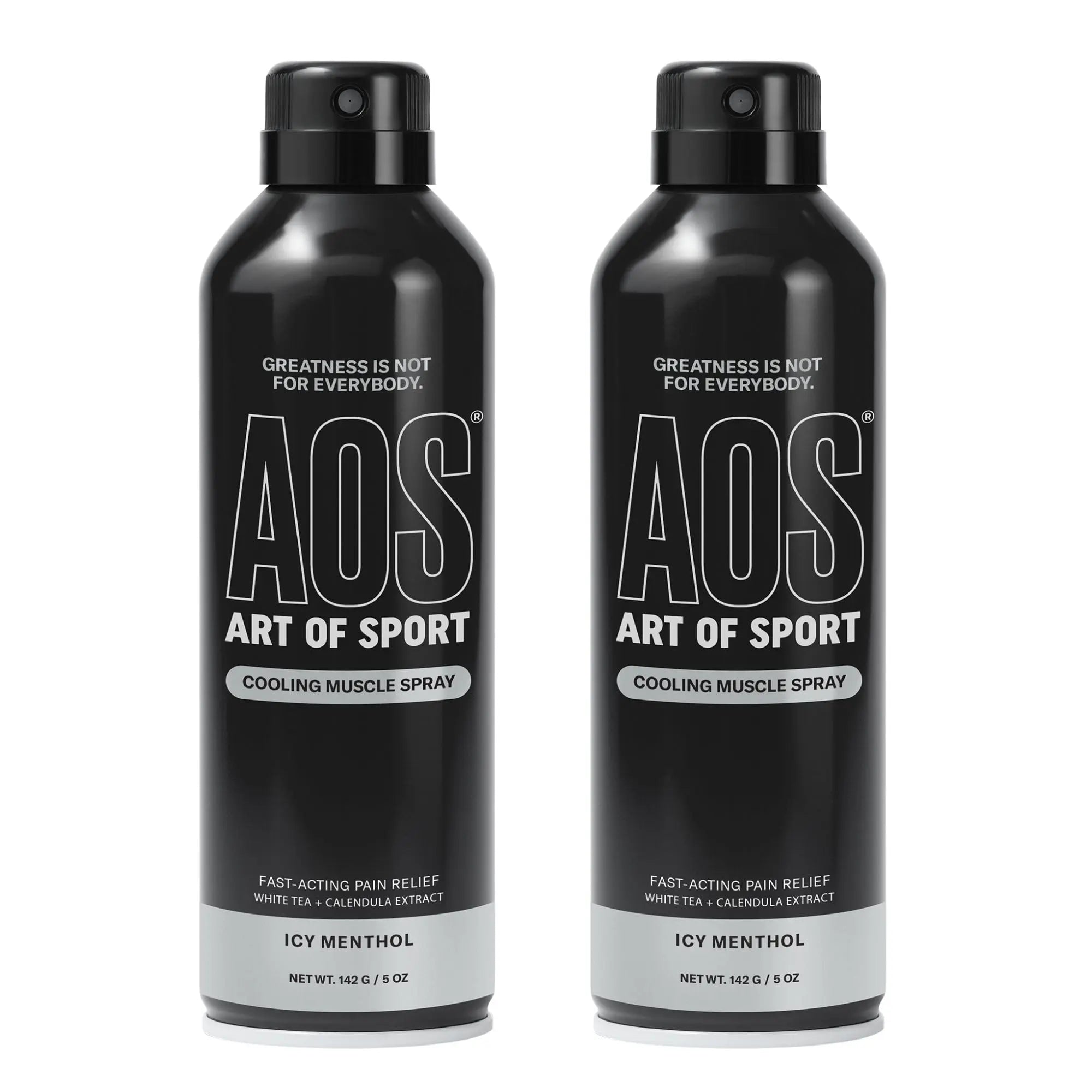 Art of Sport Muscle Relief Spray for Men – Cooling Menthol Pain Relief for Sore Muscles & Joints – Back, Neck, Knee, Shoulder, Hip – Fast-Acting Body Spray – Made for Athletes – 5 fl oz (2-Pack) Art of Sport uk supplements