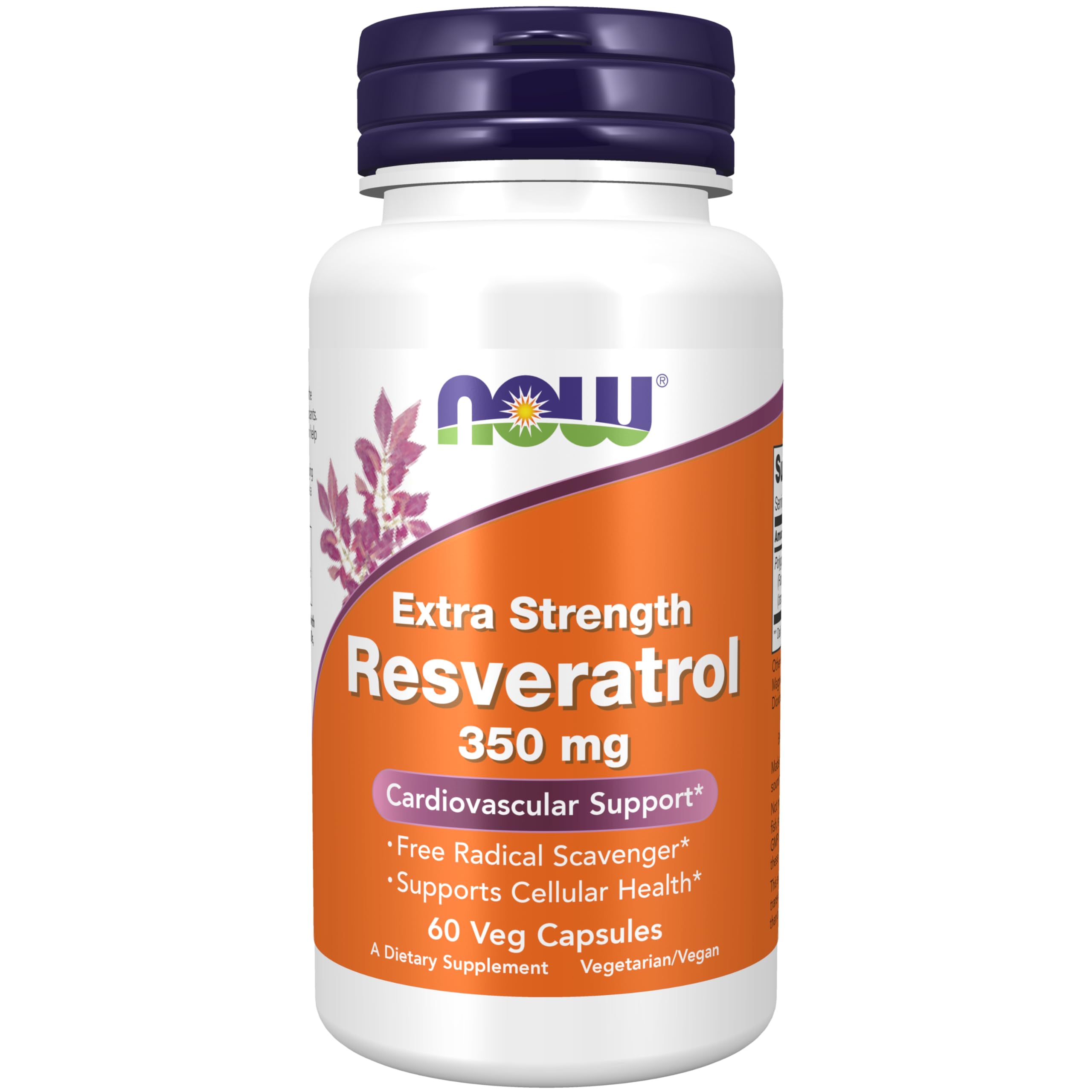 NOW Supplements, Extra Strength Resveratrol 350mg, Natural Trans Resveratrol from 700 mg NOW uk supplements
