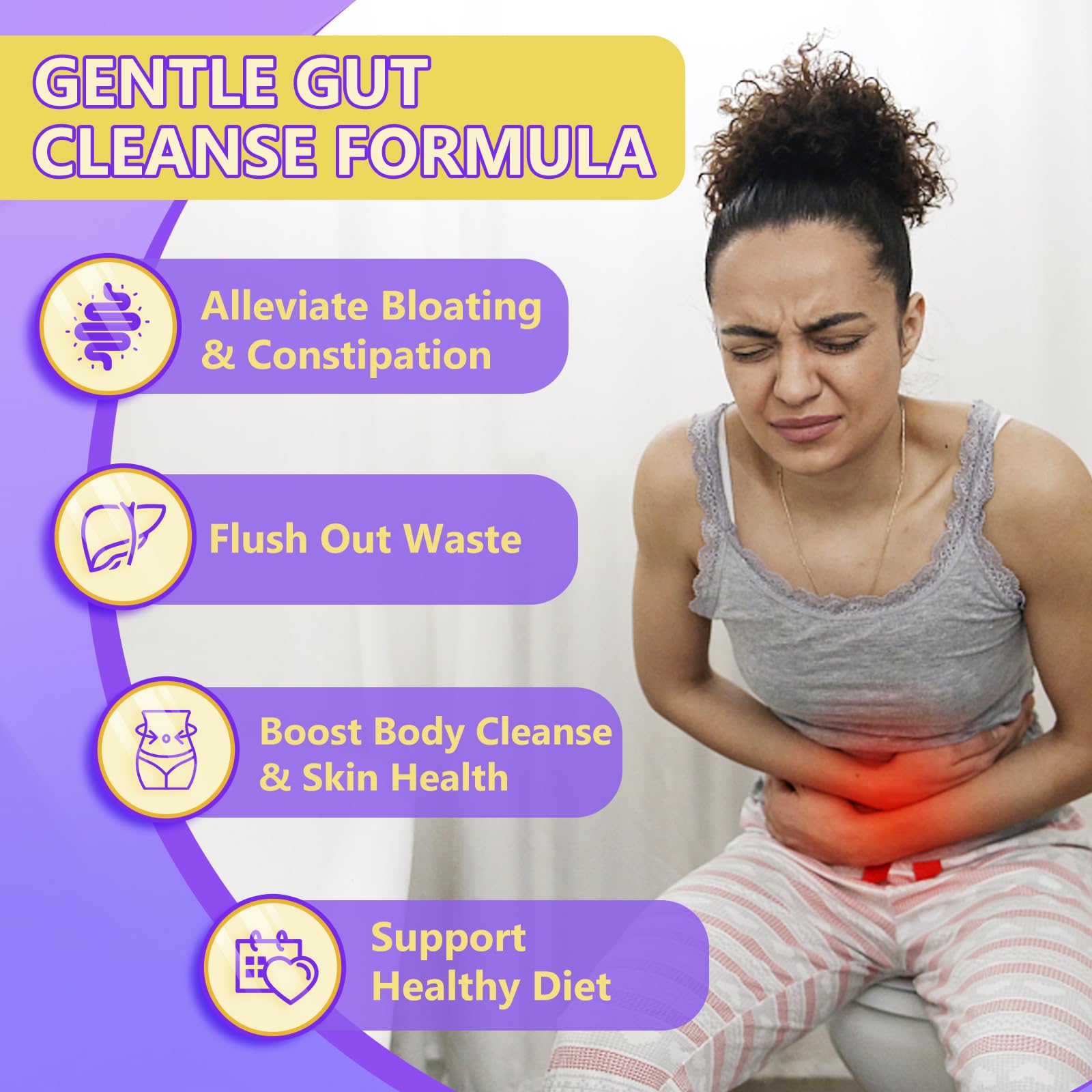 Probiotics for Women & Men Digestive Health，120 Billion CFUs, Prebiotics and Probiotics DRFOSTER uk supplements