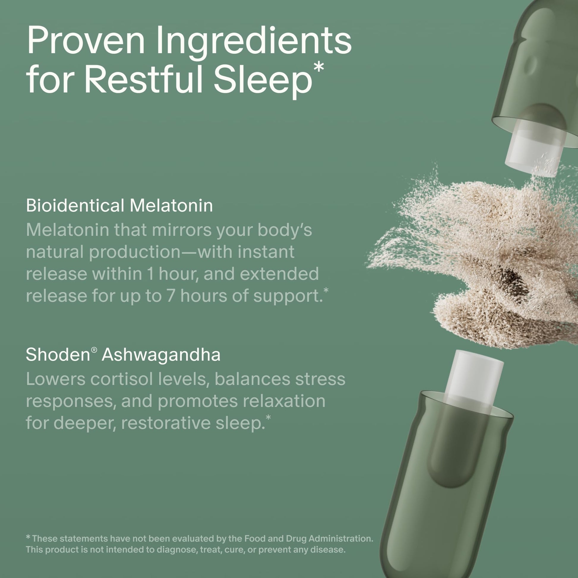 Seed PM-02 Sleep + Restore - Sleep Aid for Women & Men - Non-Habit Forming Bioidentical Melatonin & Ashwagandha - Vegan & Shelf-Stable - 30 Capsules (30-Day Supply) Visit the Seed Store uk supplements