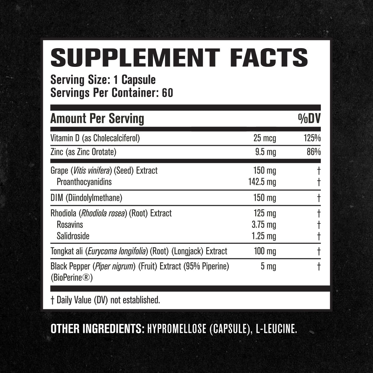 Jacked Factory Androsurge Estrogen Blocker for Men - Natural Testosterone Booster for Men & Estrogen Metabolizer with Tongkat Ali, DIM, Long Jack & More Jacked Factory uk supplements