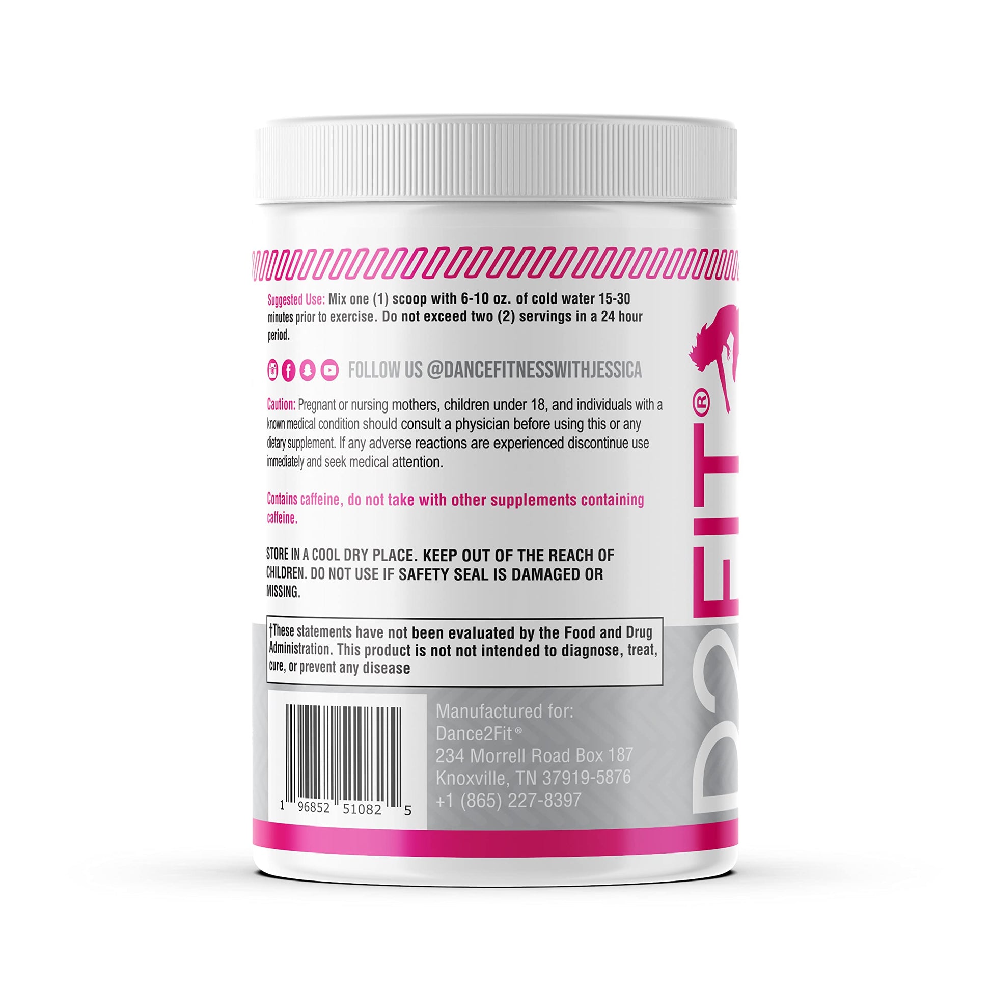 D2Fit (by Jessica Bass Women’s Pre Workout Multi Collagen (2.5g) + Biotin (150mcg) D2Fit uk supplements