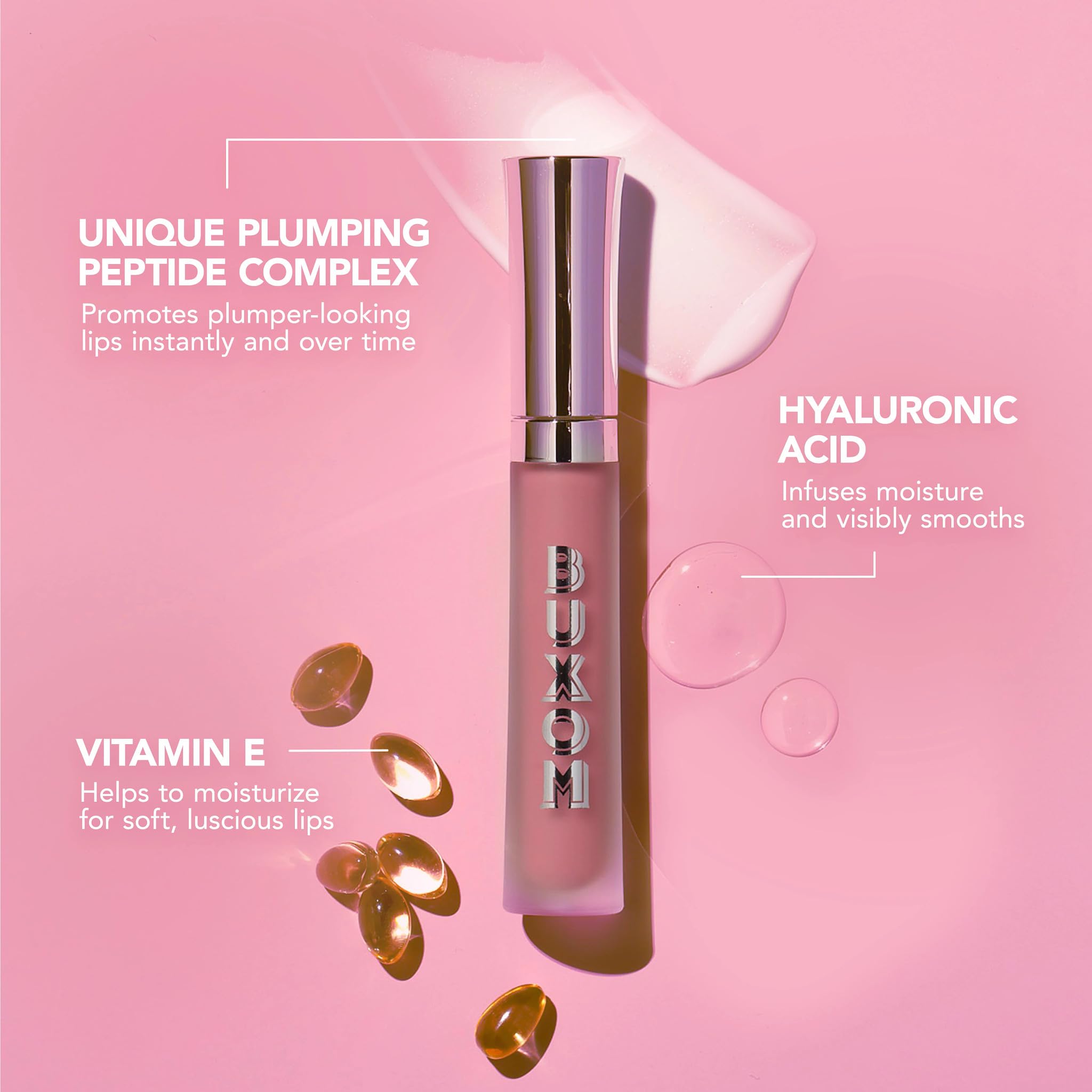 BUXOM Full-On Plumping Lip Cream, White Russian Buxom uk supplements