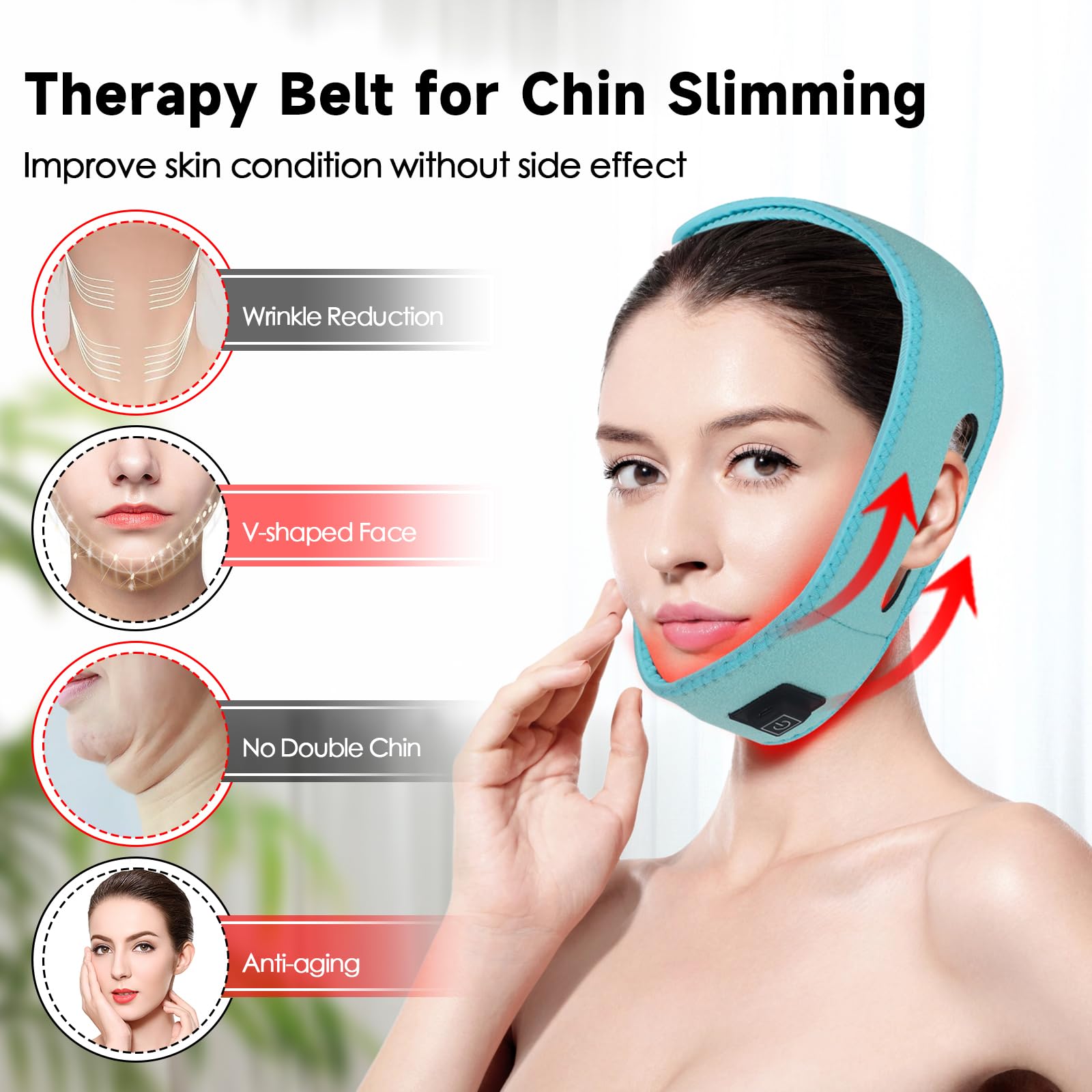 Red Light Therapy for Neck, Yasinaner Red Infrared Light Therapy Pad for Neck 660nm Red Light yasinaner uk supplements