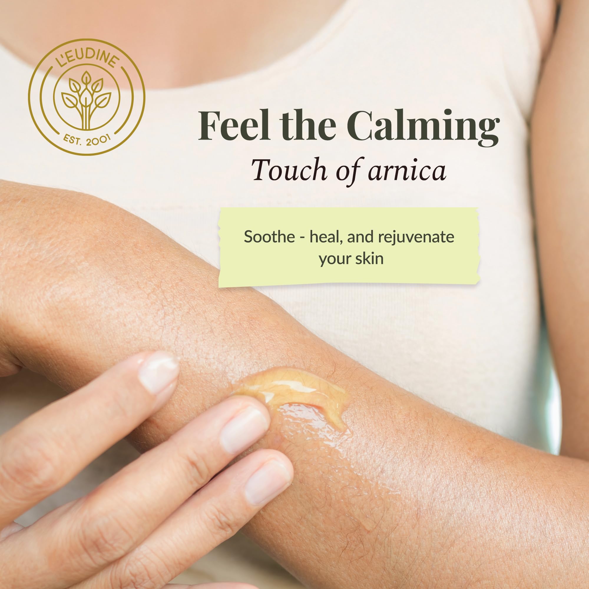 L’EUDINE Arnica Gel – Pack of 3 – Extra Strength for Bruise Relief, Wonder-Plant for Treating Muscle Soreness, Bruising, and Swelling - Fast Absorbing, Natural Formula L'eudine uk supplements