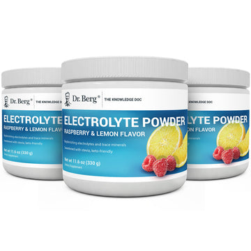 Dr. Berg Hydration Keto Electrolyte Powder - Enhanced w/ 1,000mg of Potassium Dr. Berg Nutritionals uk supplements