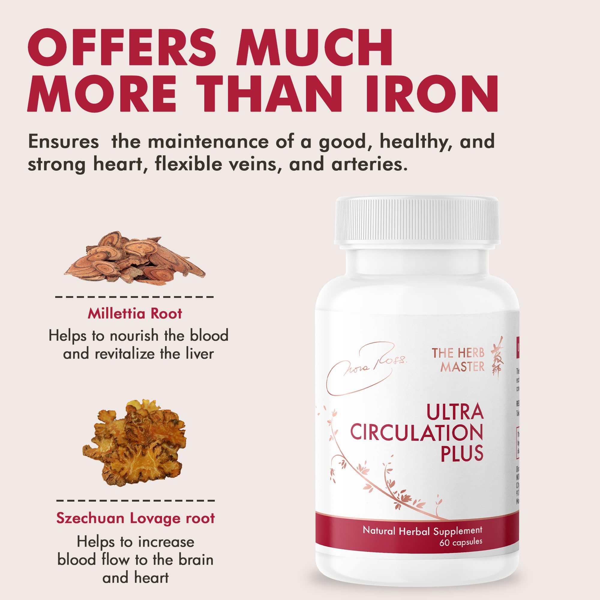 Nora Ross Ultra Circulation Supplements – Healthy Nitric Oxide Supplements for Men & Women – Healthy Heart and Blood Flow Support – Nitric Oxide Booster Supplement – 60 Capsules Nora Ross, Inc. uk supplements