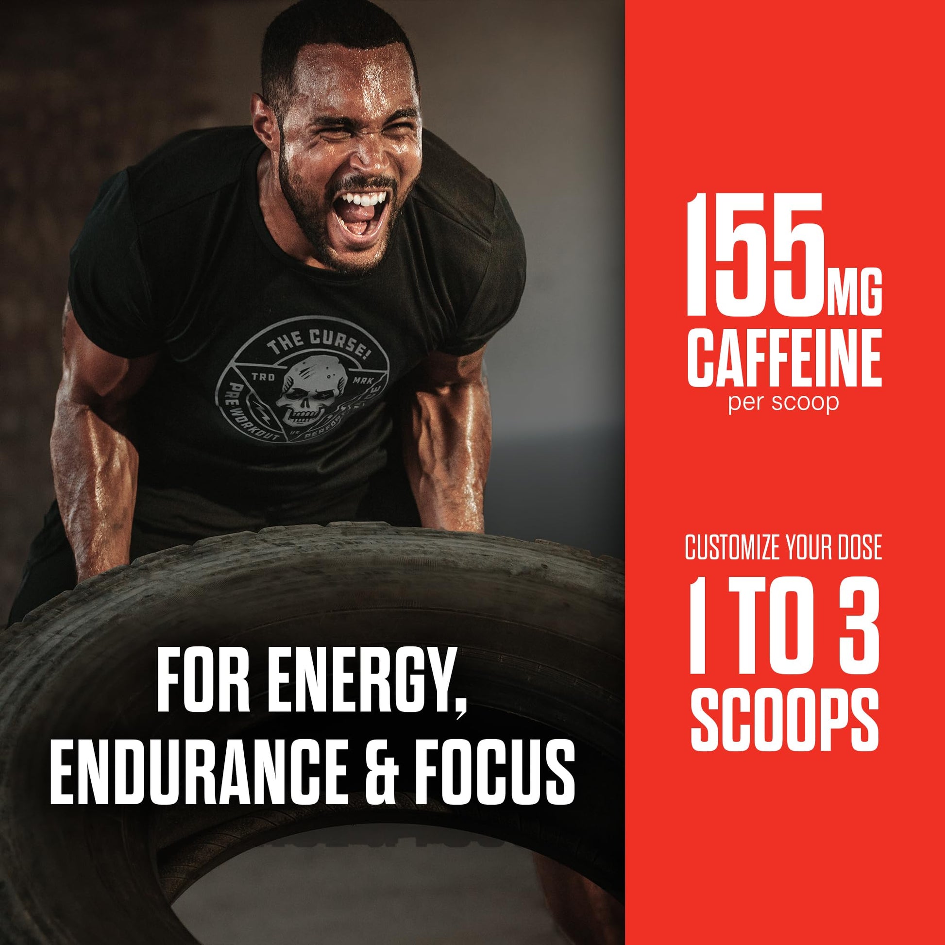 JNX SPORTS The Curse! Pre Workout Powder - Tropical Storm 50 Servings | Preworkout JNX SPORTS uk supplements