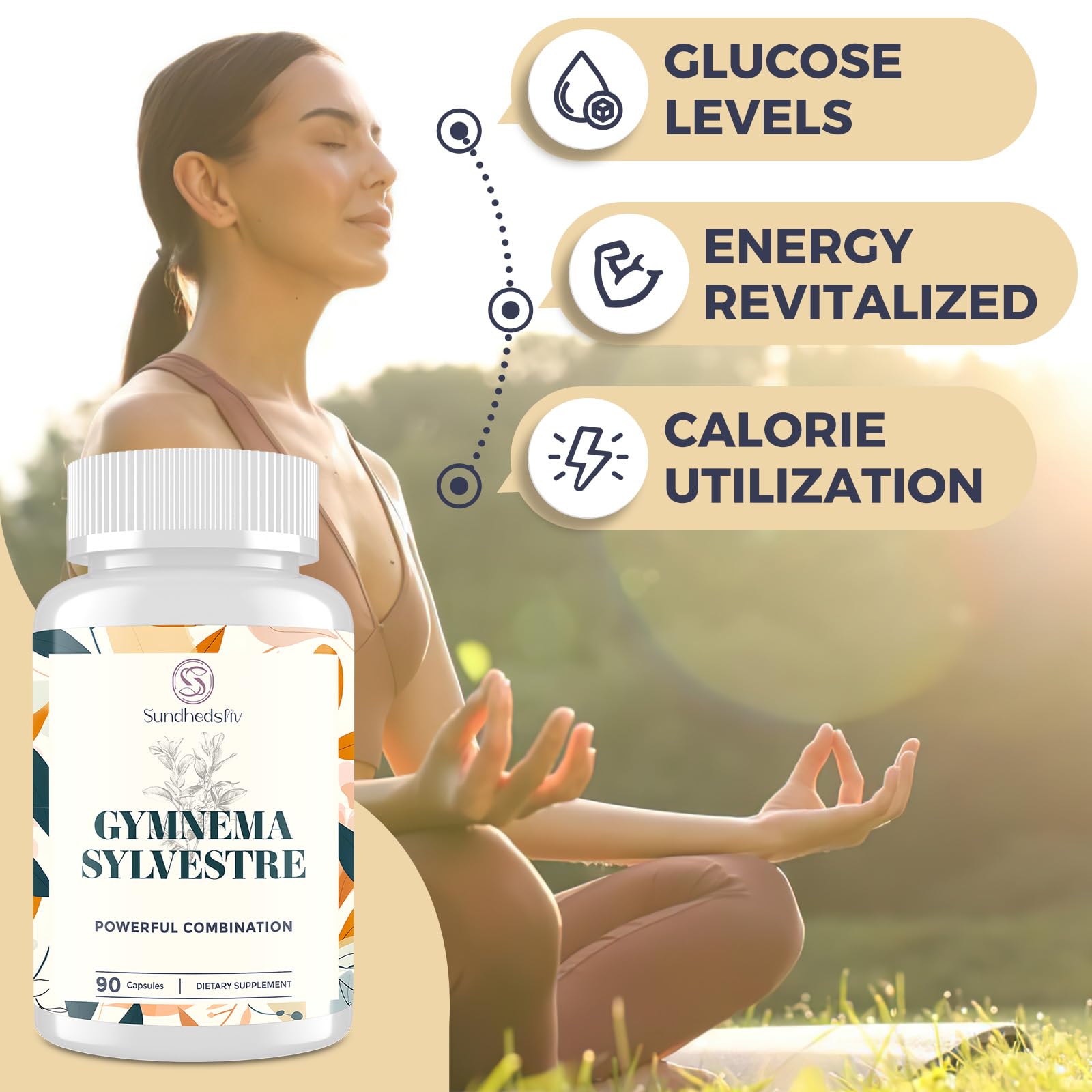 Sundhedsliv 16 in 1 Blxxd Sugr Effective Gymnema Sylvestre Supplement 2100MG | with Berberine, Cinnamon, Bitter Melon | Vitamins, Magnesium & Chromium | 2Pack Sundhedsliv uk supplements