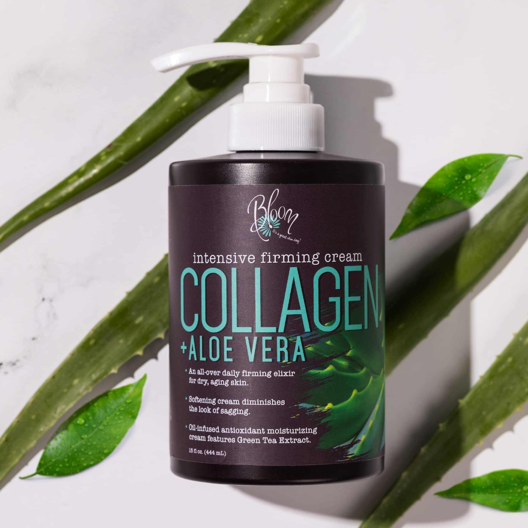 BLOOM Collagen Lotion Skin Care Firming Body Cream, Intensive Anti Aging Moisturizer BLOOM IT'S A GREAT SKIN DAY! uk supplements