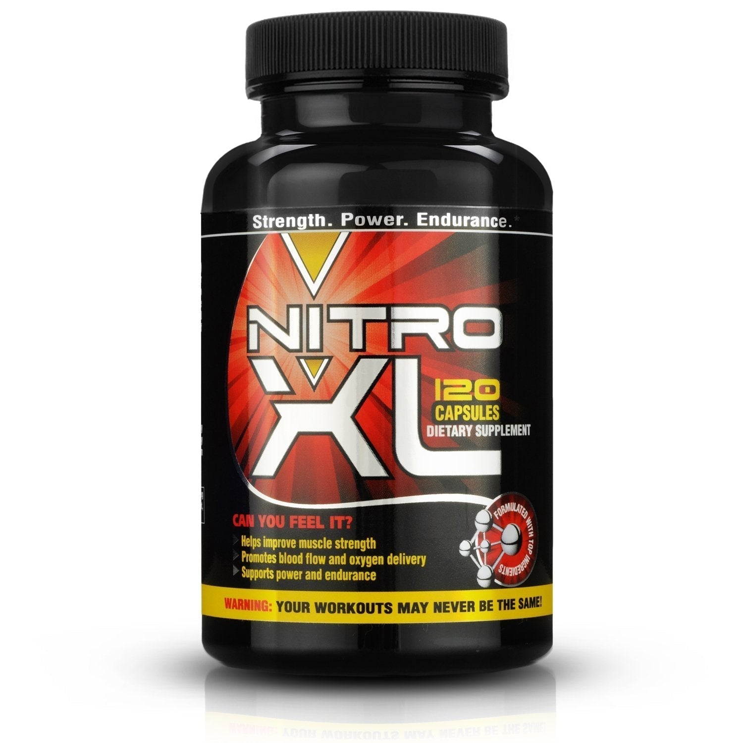 Nitro XL | Nitric Oxide Bodybuilding Supplement – with L-Arginine | Build Muscle Mass Nitro XL uk supplements