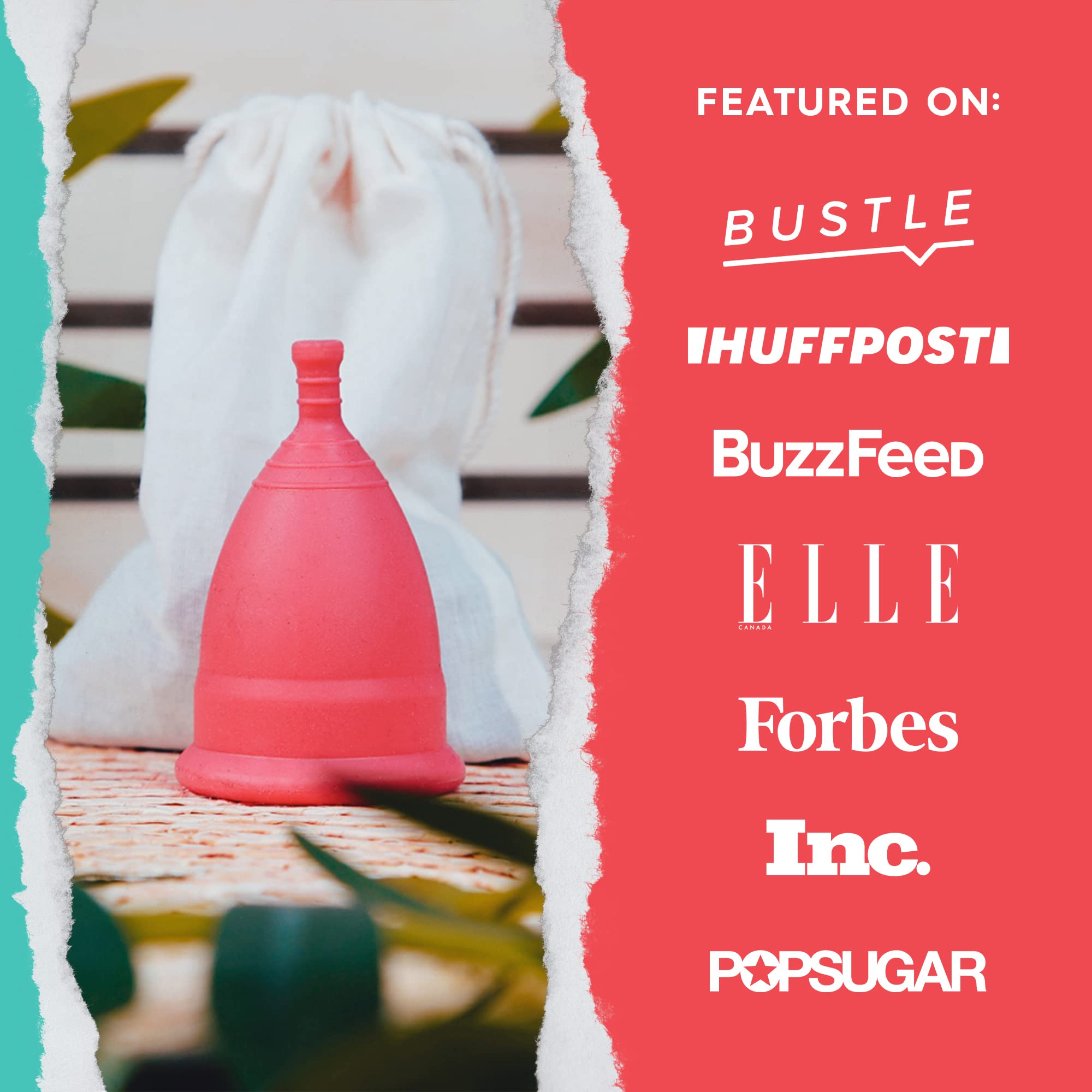 Tampon Tribe - Reusable Menstrual Cup, Easy to Clean TPE-Based Period Essential, Silicone-Free Tampon Tribe uk supplements
