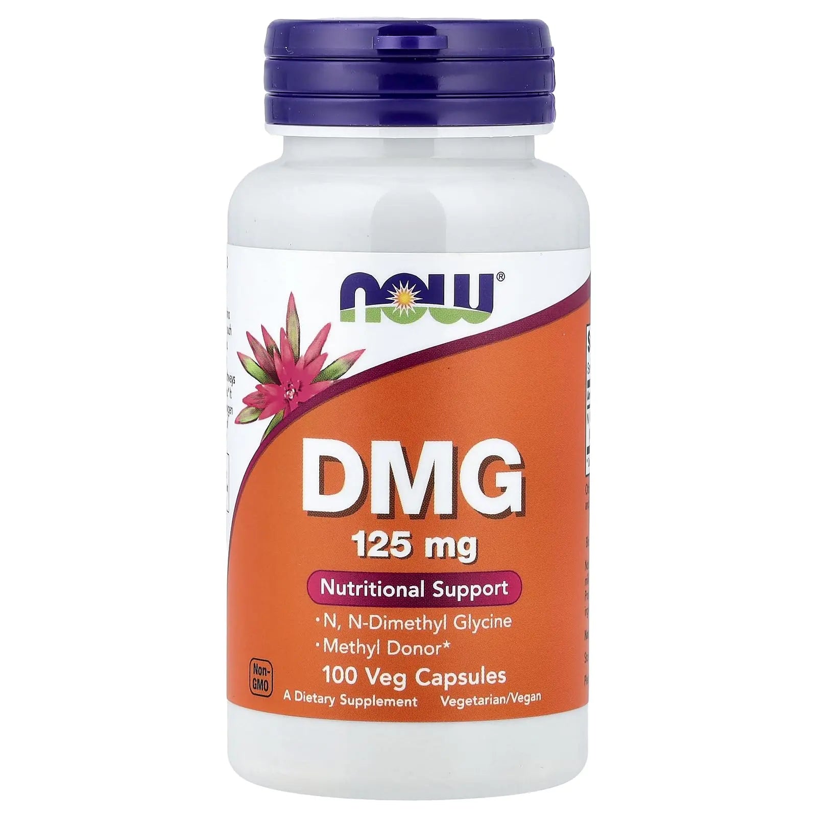 Now Foods DMG 125mg, 100 Caps NOW Foods uk supplements