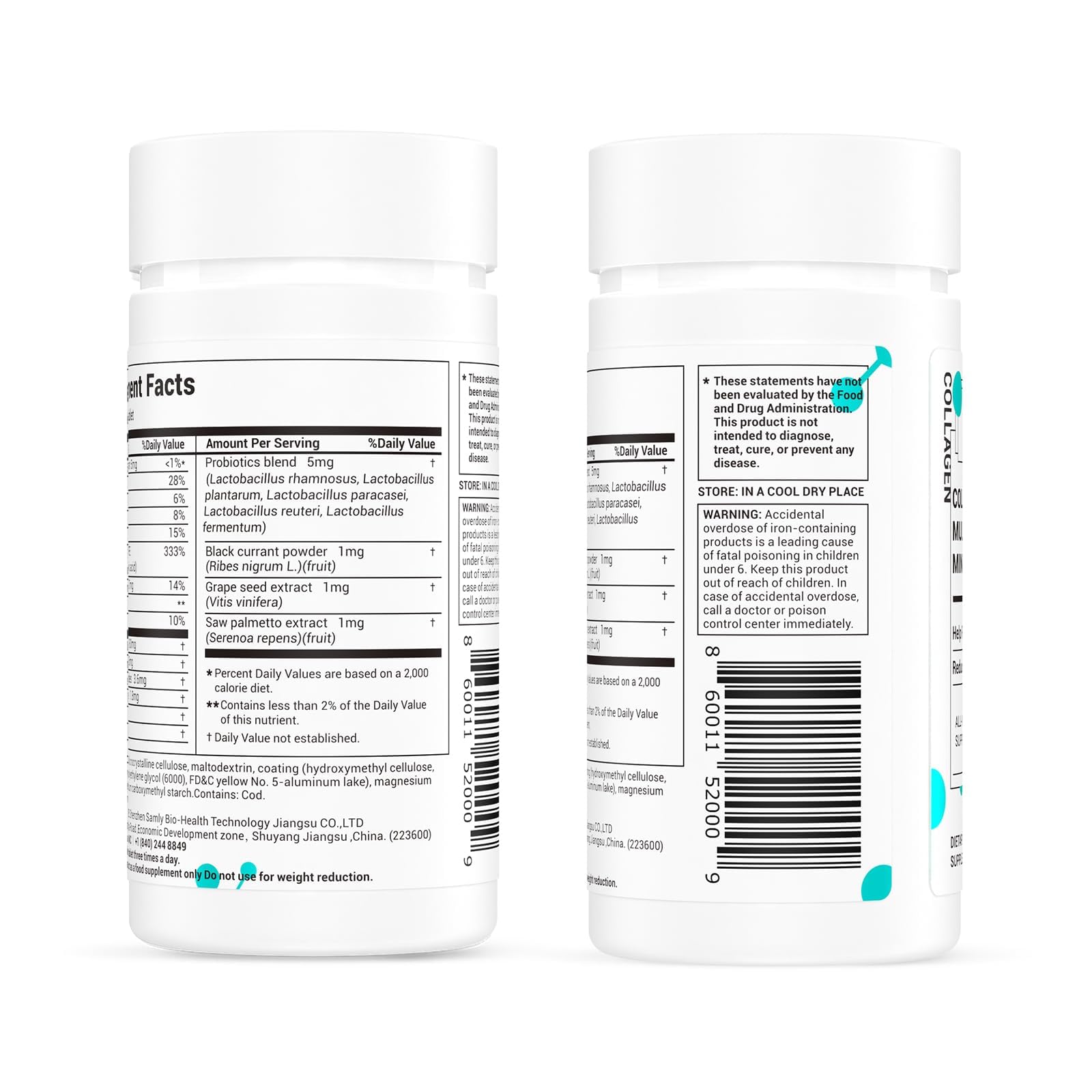 DrBioCare Collagen Peptides for Women, Beauty Vitamin & Mineral Supplement,Contains Vitamin D3, Probiotics for Women & Collagen Peptides,Vitamin B Complex,Vitamin E 180 Tablets DrBioCare uk supplements