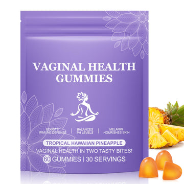 Vital Vaginal Probiotic Gummies for Women, 60PCS Feminine Balance Gummies, PH Balance,Immune Support, Vegan, Gluten-Free, Vaginal Probiotics Supplement, 60 Count DCTTVHVD uk supplements