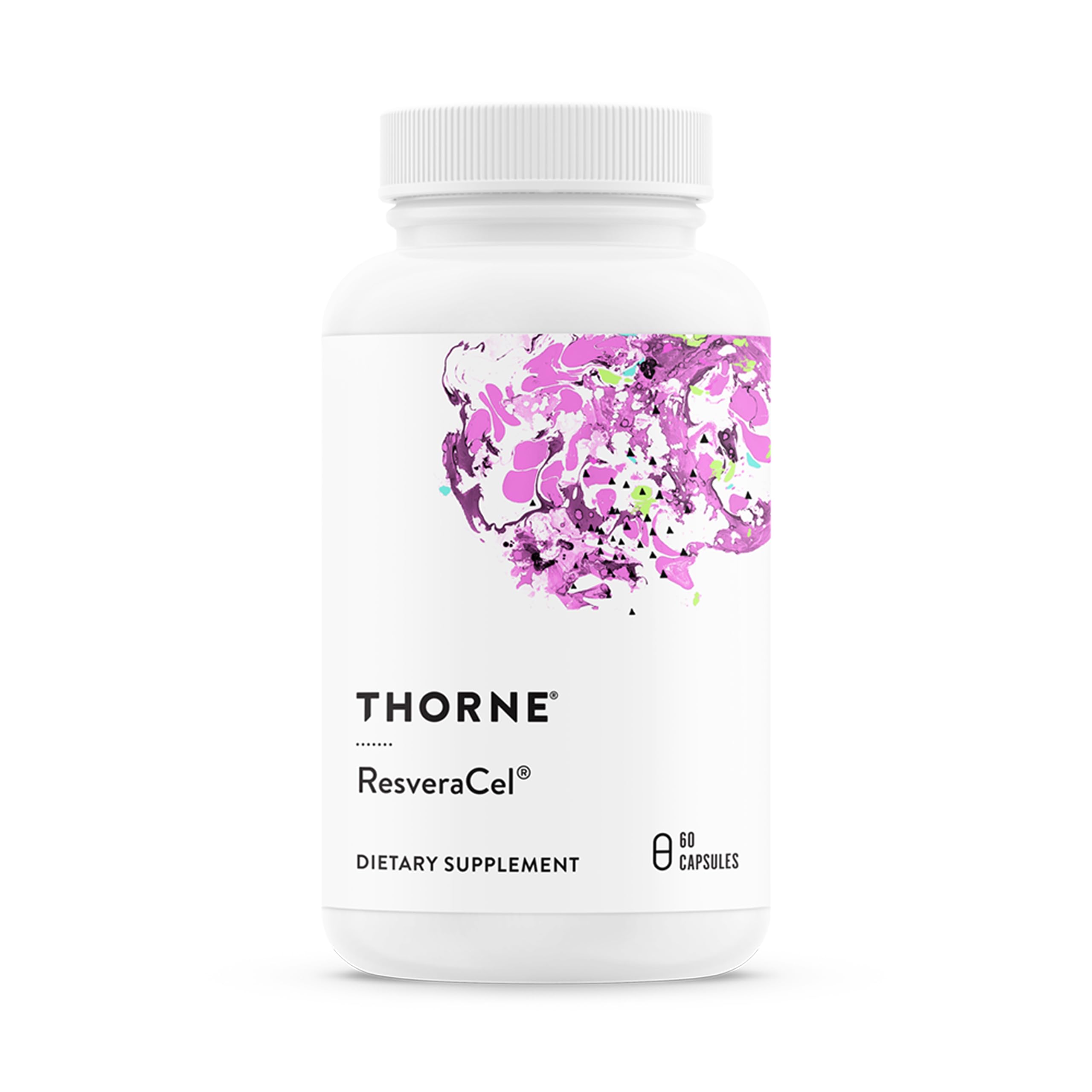 THORNE - ResveraCel - Nicotinamide Riboside with Quercetin Phytosome & Resveratrol - Support Healthy Aging, Methylation, Cellular Energy Production & Metabolism* - 30 Servings THORNE uk supplements
