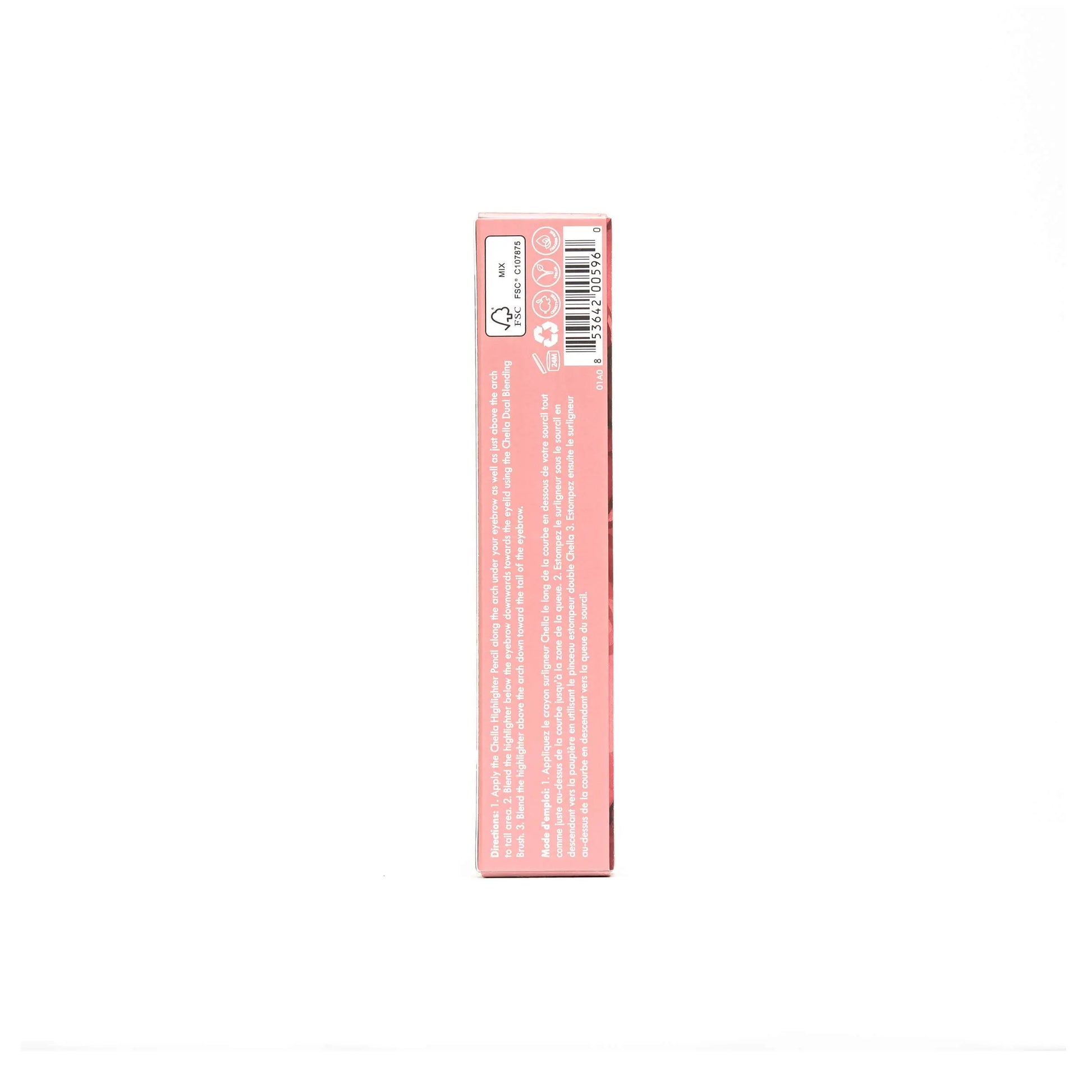 Chella Highlighter Makeup Pencil - Vegan, Cruelty Free, Paraben Free, Gluten Free - Use as a Highlighter, Concealer and Under Eye Liner (Deep Matte) Chella uk supplements