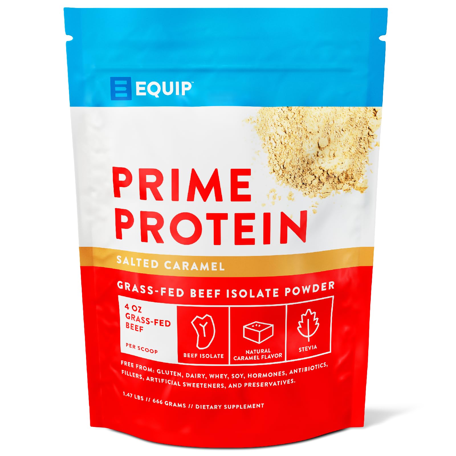 Equip Foods Prime Protein - Grass Fed Beef Protein Powder Isolate - Paleo and Keto Equip uk supplements