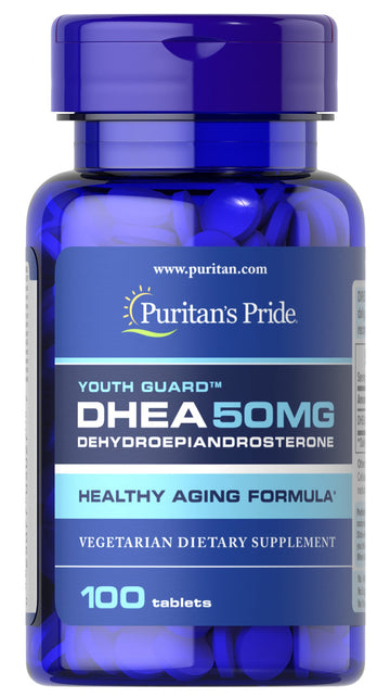 Puritan's Pride DHEA 50Mg, May Promote Sugar Metabolism, 100 Count Puritan's Pride uk supplements