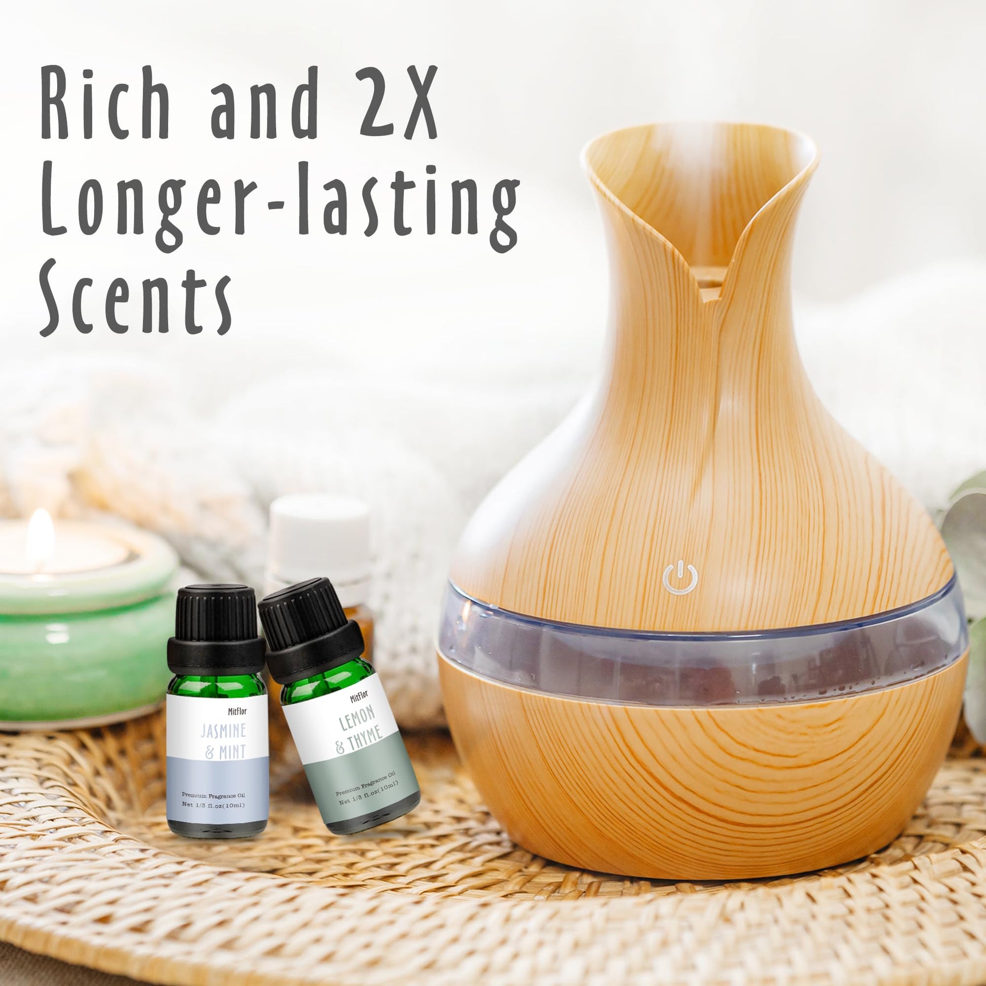 Fragrance Oils, MitFlor Hotel Collection Diffuser Oil for Home, Soap & Candle Making Scents MitFlor uk supplements