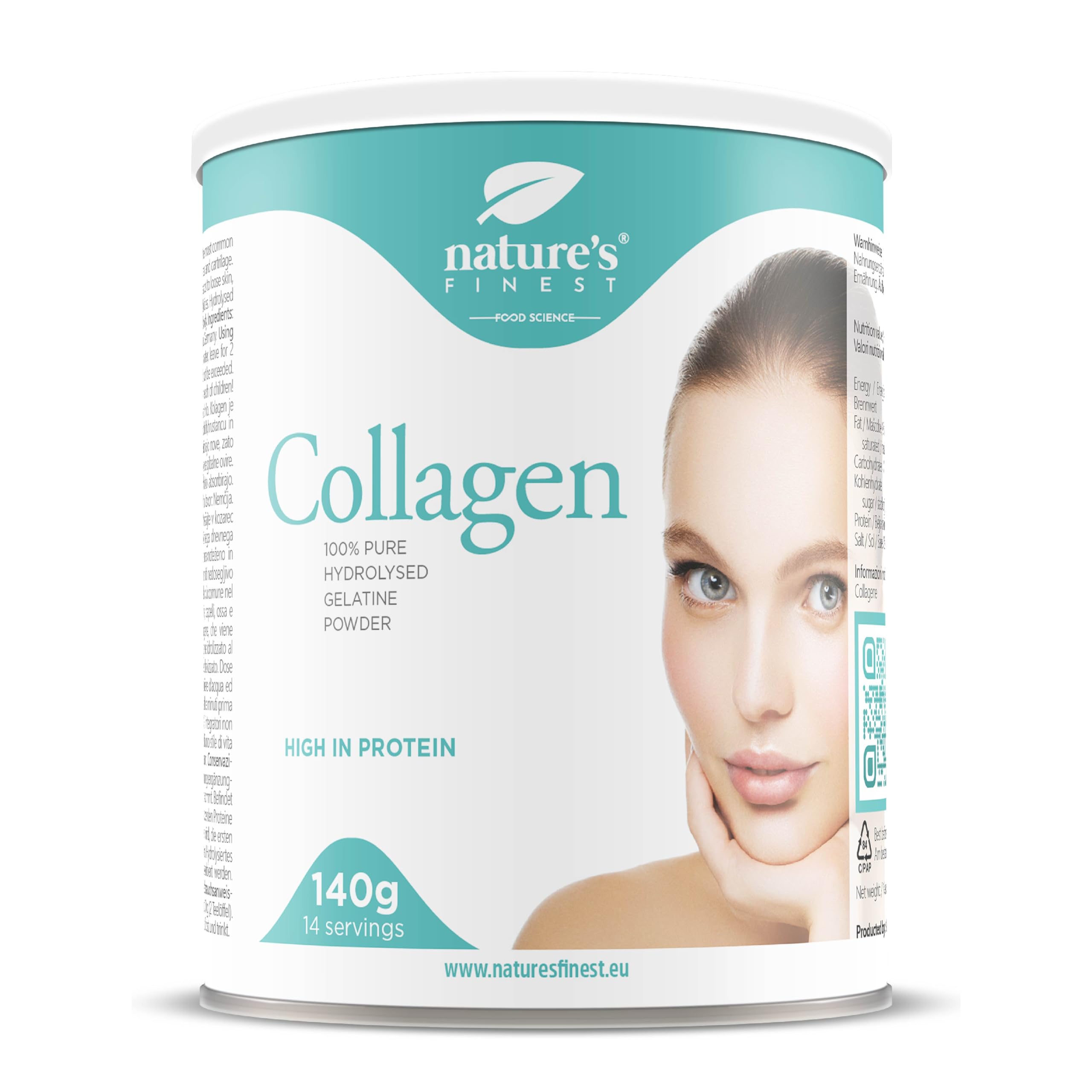 Nature's Finest by Nutrisslim Collagen Powder: 100% Hydrolysed Bovine Collagen Nature's Finest by Nutrisslim uk supplements