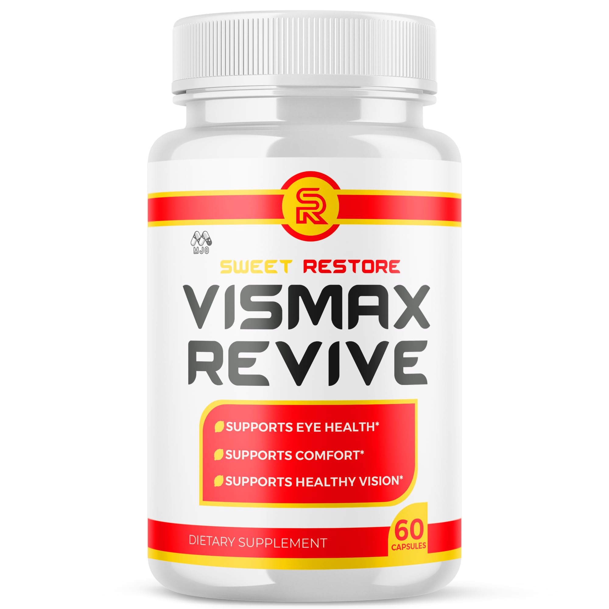 Vismax Revive Capsules, Official VismaxRevive Vision Support Supplement with All Natural Ingredients, Advanced Eye Health Formula and Vision Vitamin Supporting Wellness Naturally (60 Capsules) MJO uk supplements