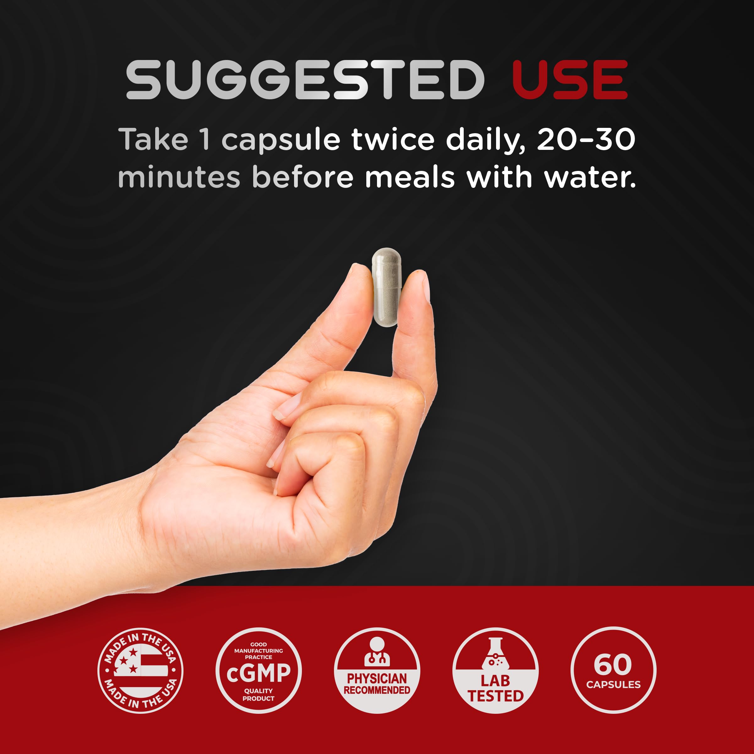 Blood Balance Supplement for Healthy Blood Support, Circulation, Metabolism & Vitality | Energy Formula with Premium Ingredients | Holistic Products to Support Cardiovascular Function – 60 Capsules SWYCH uk supplements