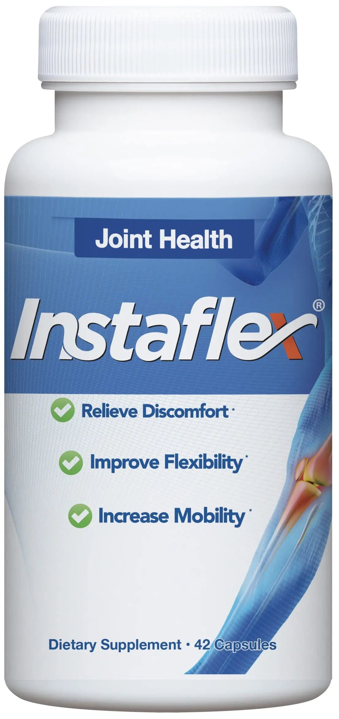 Instaflex Joint Support Supplement for Men and Women - Glucosamine, MSM, White Willow, Turmeric, Ginger, Cayenne, Hyaluronic Acid - 42 Capsules Instaflex uk supplements