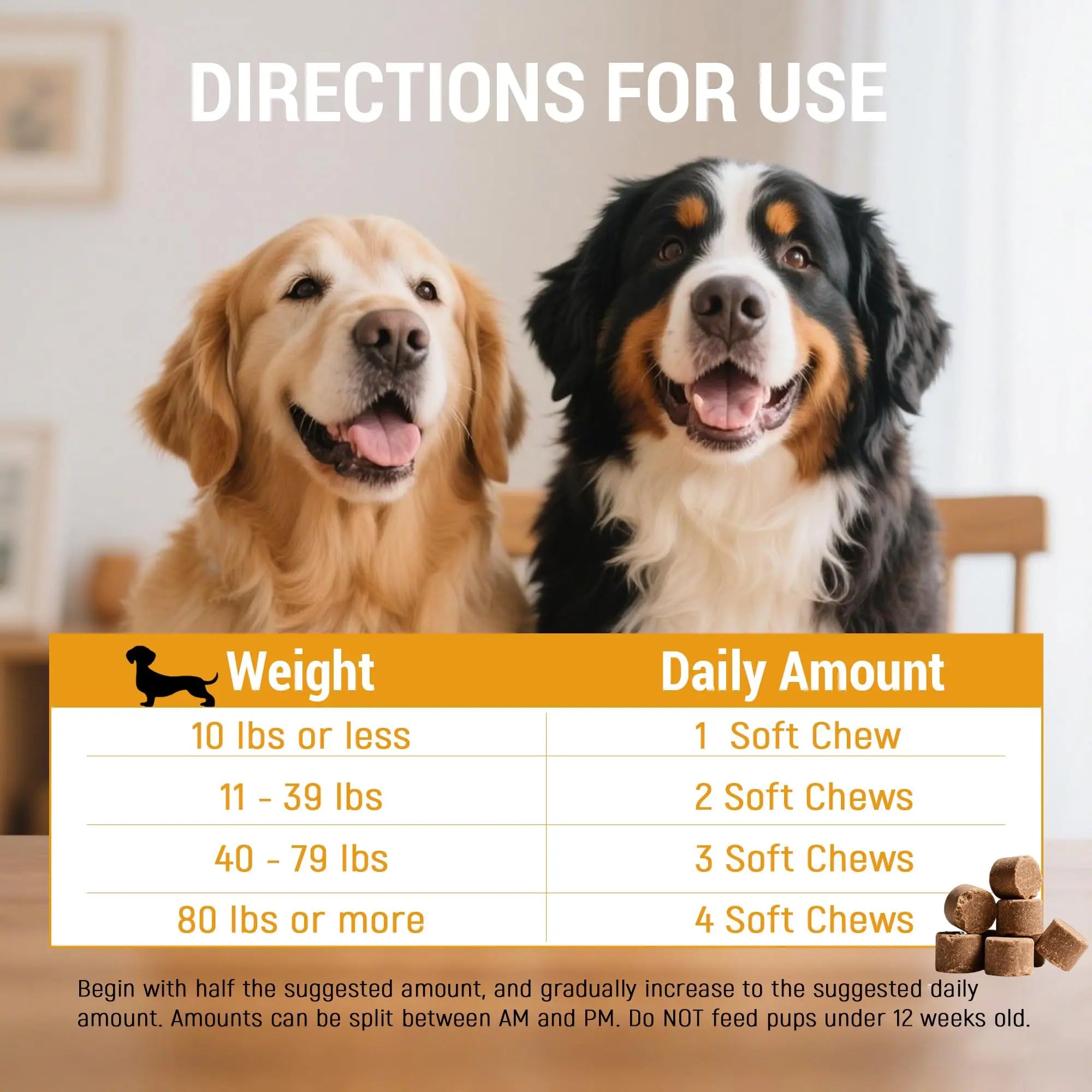 Hip and Joint Chews for Senior Dogs with Glucosamine HCL, Chondroitin, Green-lipped Mussel, Ashwagandha for Anti Inflammatory, Mobility Support, Muscle Maintenance, Joint Comfort 120 Ct GOLDENVET uk supplements