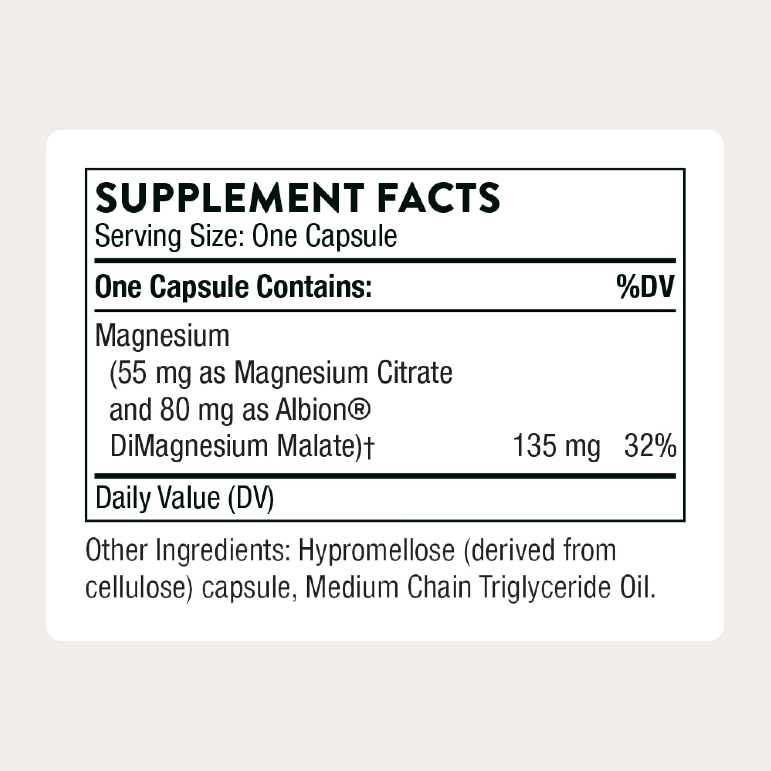 THORNE - Magnesium CitraMate - Magnesium Citrate & Malate Supplement - Supports Heart Health, Skeletal Muscles, Cardiac & Lung Function, Bone Density & More* - Third-Party Certified - 90 Servings THORNE uk supplements