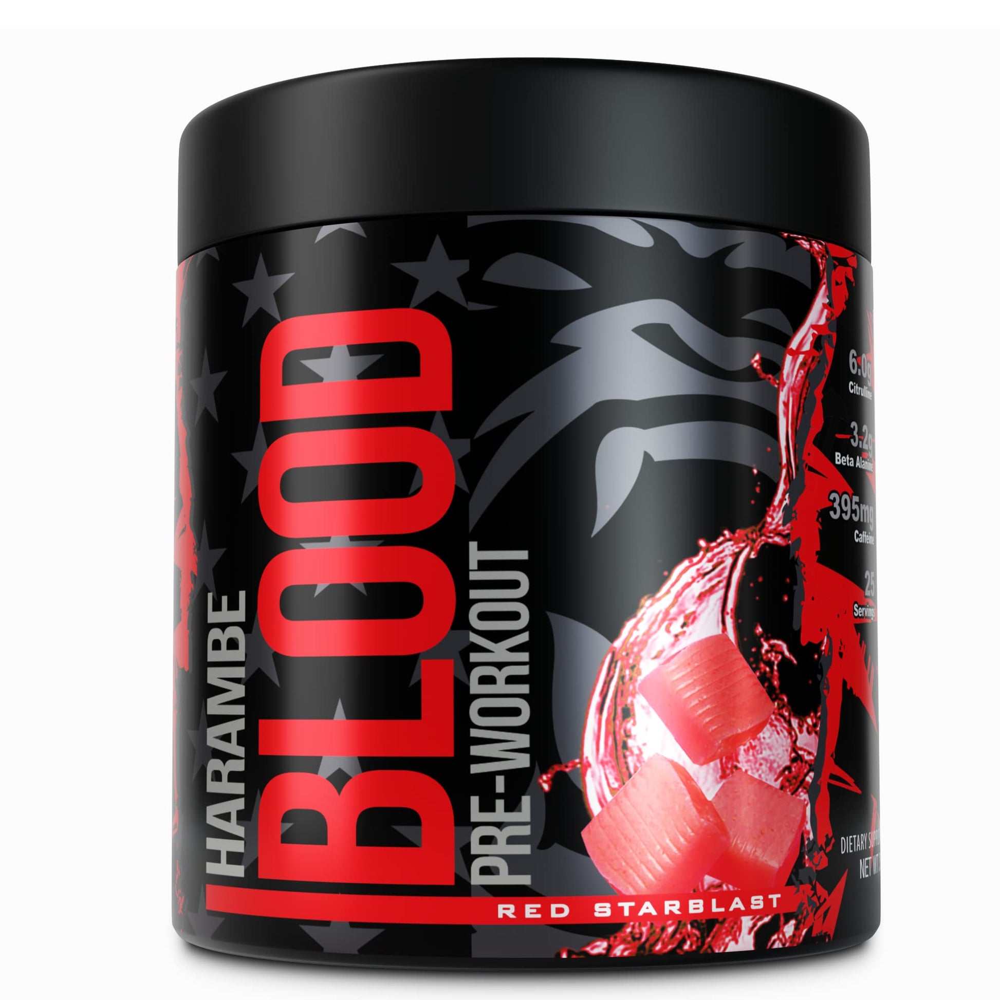Harambe Blood  Extreme Preworkout Supplement for Men & Women  Strong Pre Workout Harambe Blood uk supplements