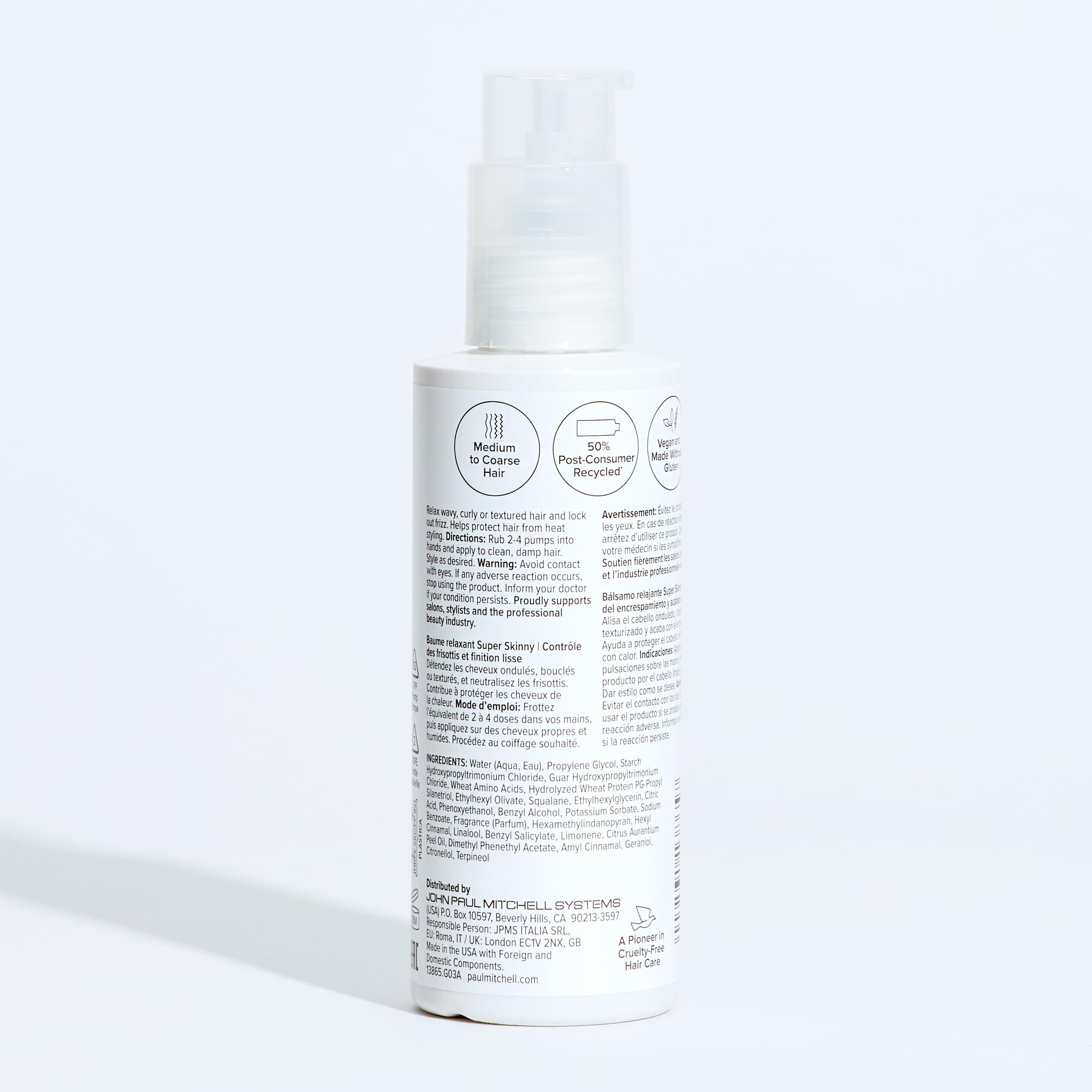 Paul Mitchell Super Skinny Relaxing Balm, Frizz Control For Wavy, Curly or Textured Hair, 5.1 fl oz Paul Mitchell uk supplements