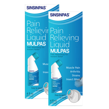 SINSINPAS Pain Relieving Liquid - MULPAS 2 Pack (Total 8 fl oz) SINSINPAS uk supplements