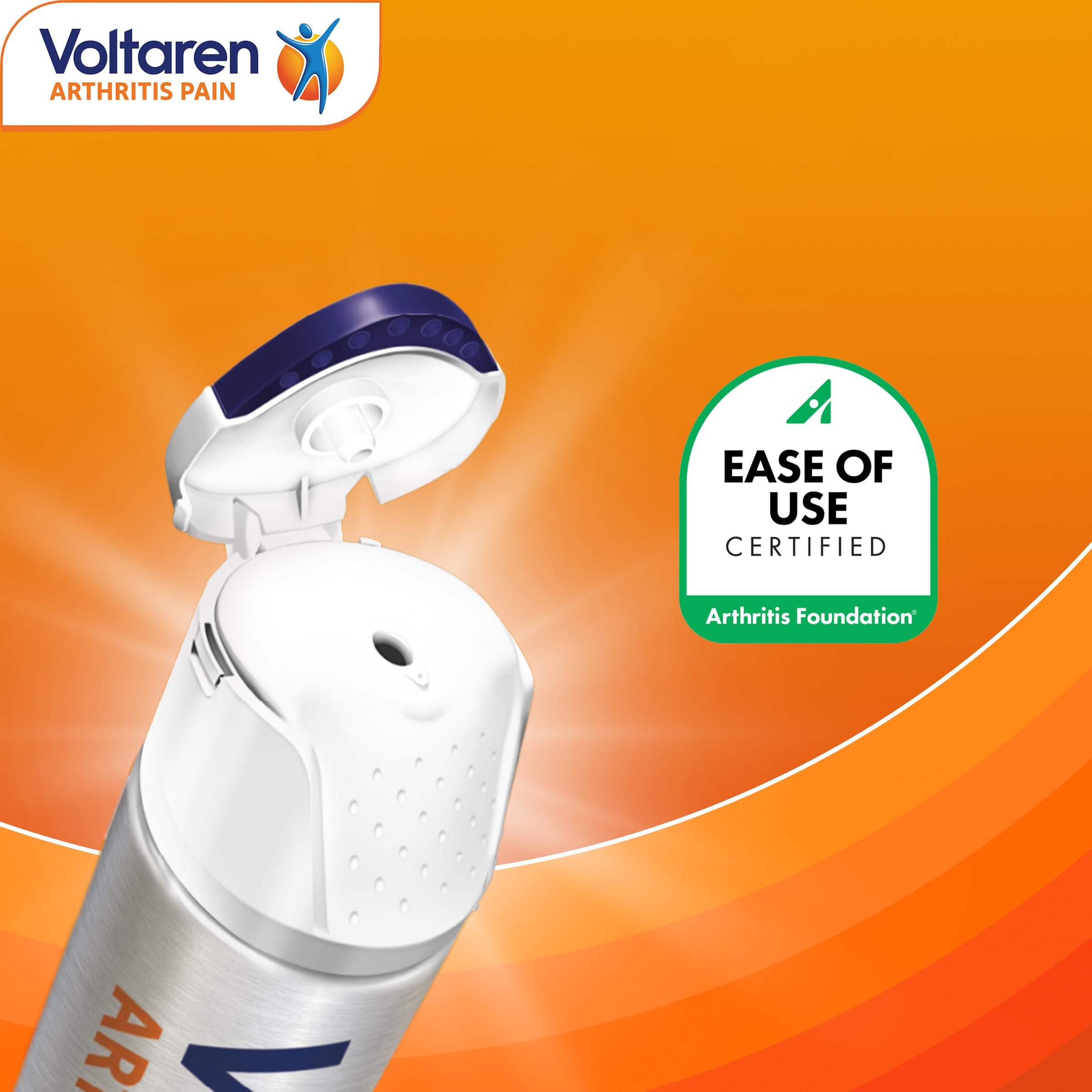 Voltaren Arthritis Pain Relief Gel, Diclofenac Sodium, 1% (NSAID), Clinically Proven Powerful Pain Reliever with Easy Open Flip Top Cap, No Prescription Needed, 5.3oz Voltaren uk supplements