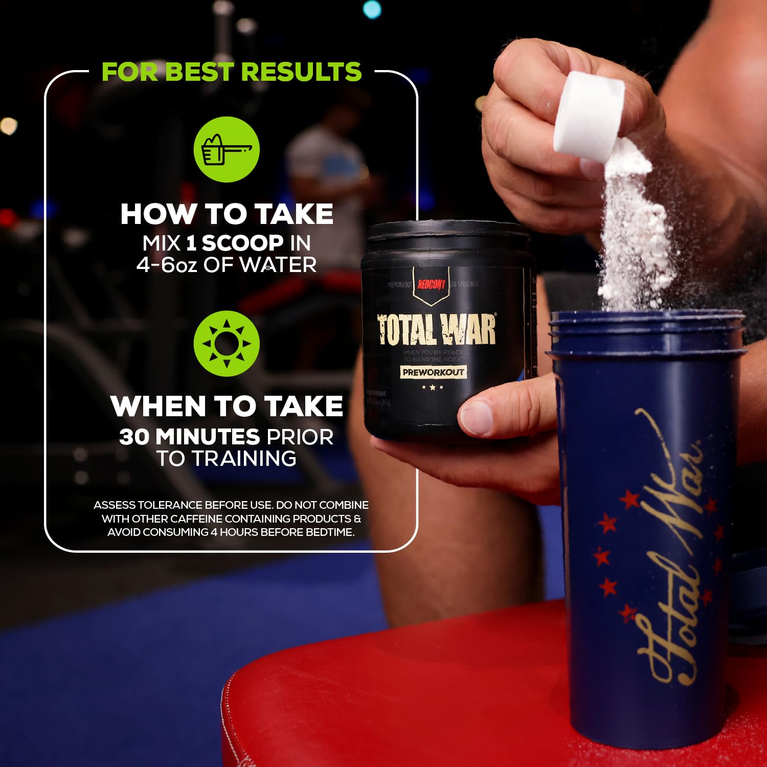 REDCON1 Total War Pre Workout - L Citrulline, Malic Acid, Green Tea Leaf Extract for Pump REDCON1 uk supplements