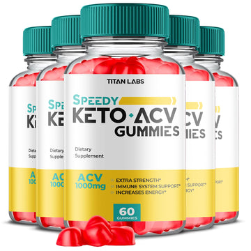 (5 Pack) Speedy Keto ACV Gummies Advanced Weight Loss, Speedy Keto ACV Gummies Titan Labs uk supplements