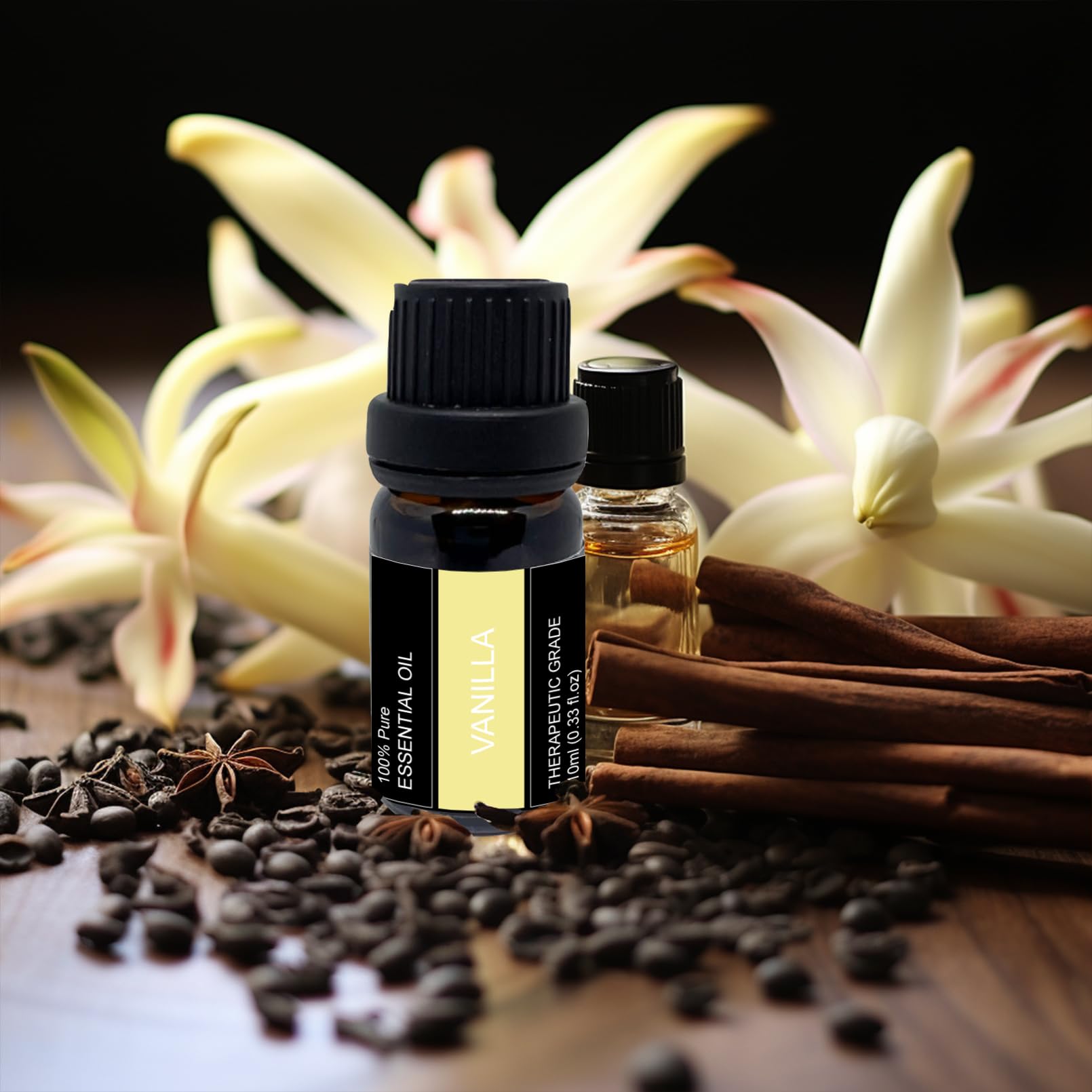 Wehnniee 3pcs Aroma Essential Oils Set- 3 x 10 ml (Coffee, Vanilla, Garnetberry) Wehnniee uk supplements