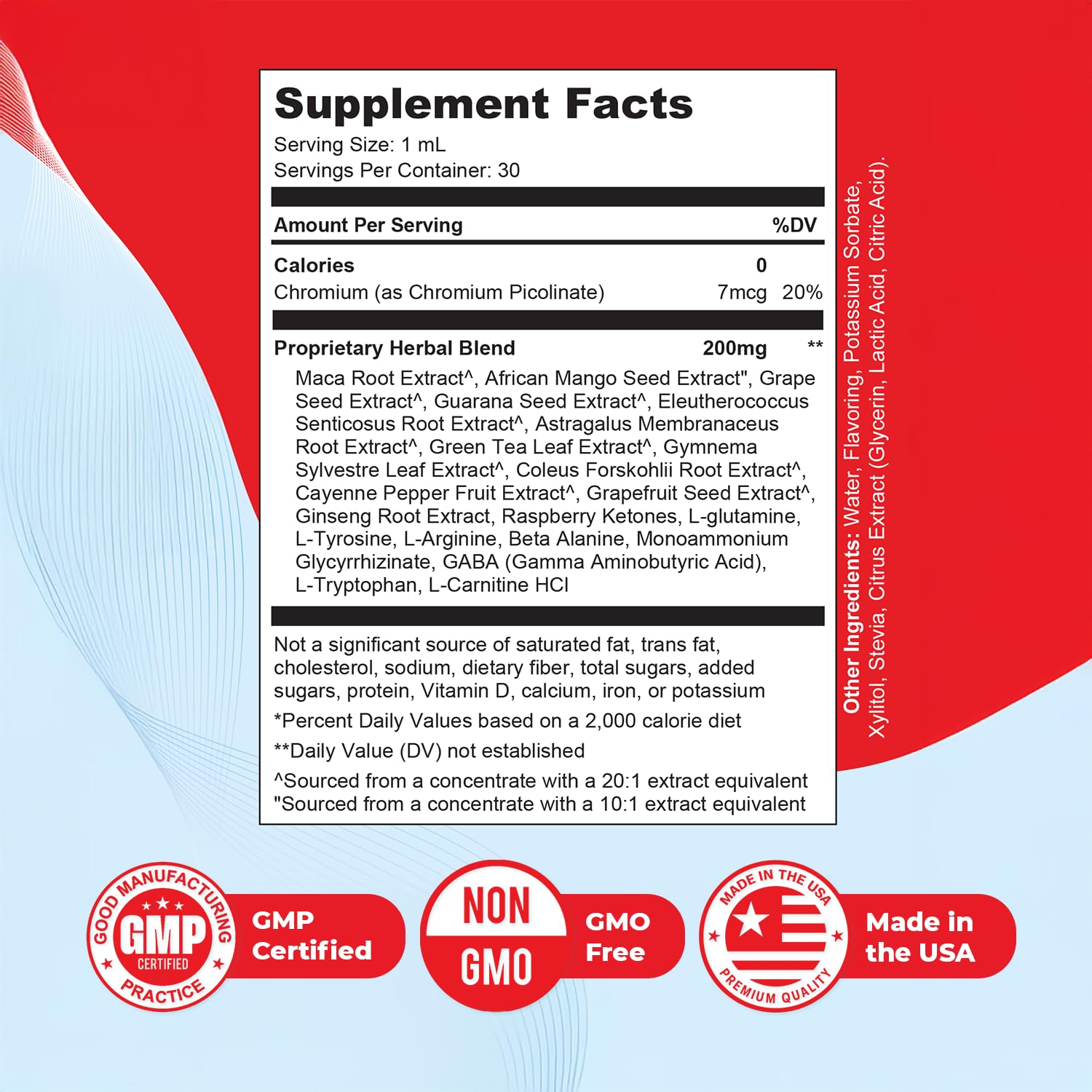 Nature’s NutriWave Free Sugar Pro – Natural Daily Wellness Drops with Chromium & Herbal Blend | Non-GMO | Easy to Use | Made in USA | 30 mL Liquid Supplement, 2 Month Supply Nature’s NutriWave uk supplements