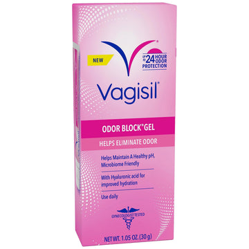 Vagisil Odor Block Gel with Hyaluronic Acid for Vaginal Health, Gynecologist Tested Vagisil uk supplements