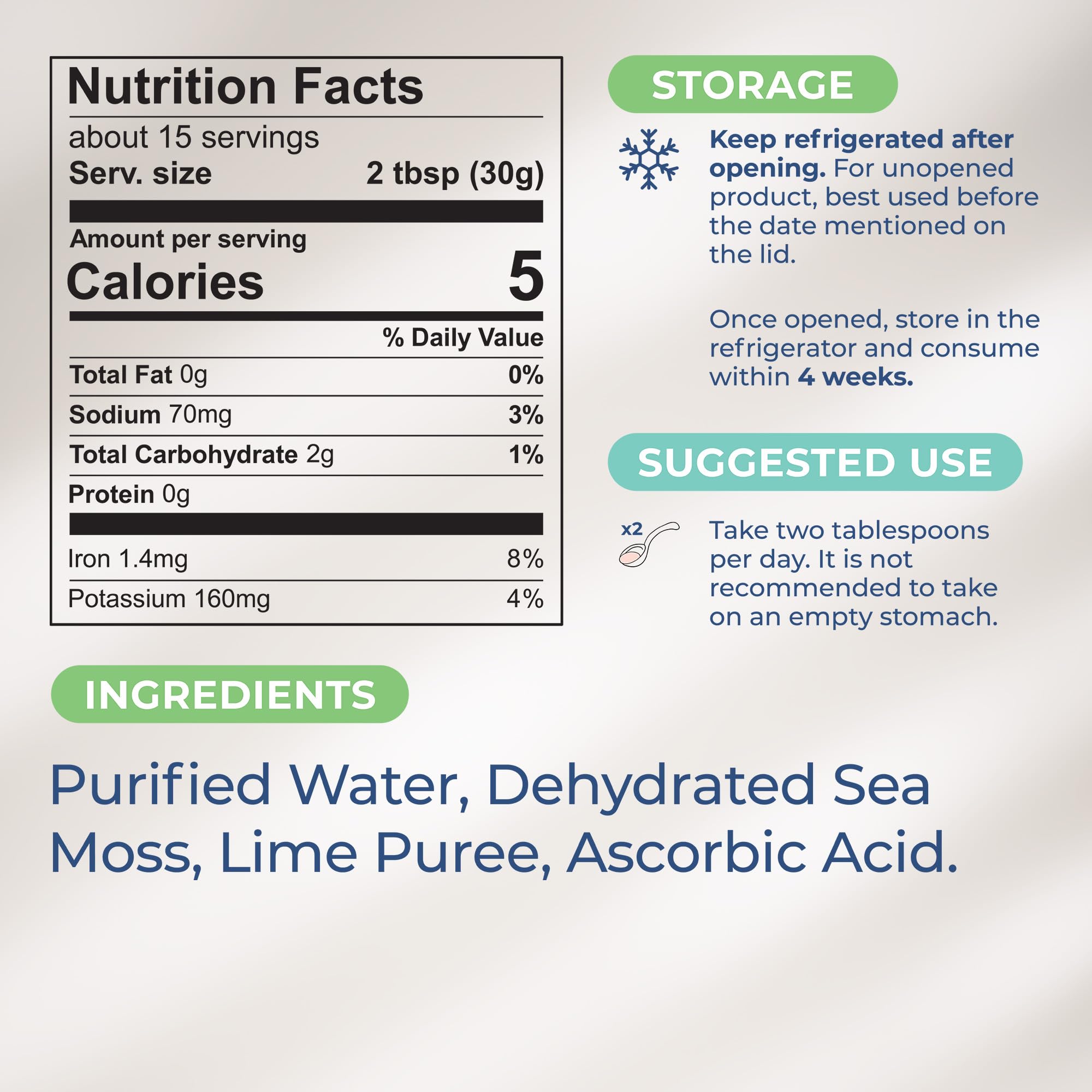 TrueSeaMoss Wildcrafted Irish Sea Moss Gel – Nutritious Raw Seamoss Rich in Minerals TrueSeaMoss uk supplements