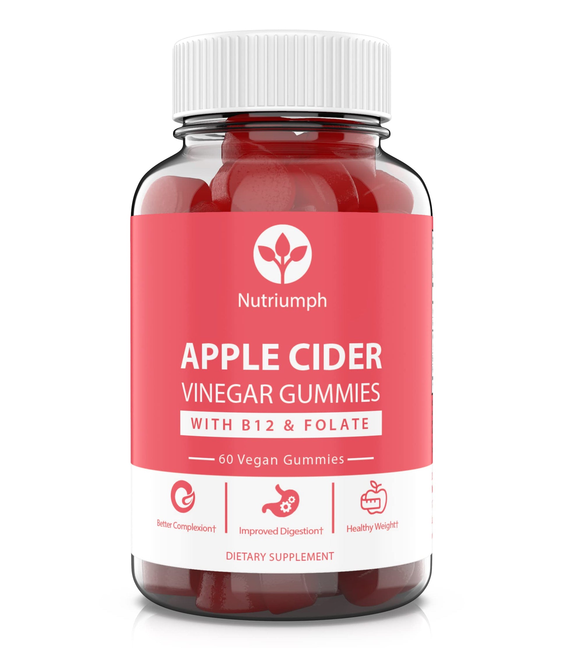Nutriumph Apple Cider Vinegar Gummies with The Mother Vegan – Weight Loss, Detox Nutriumph uk supplements
