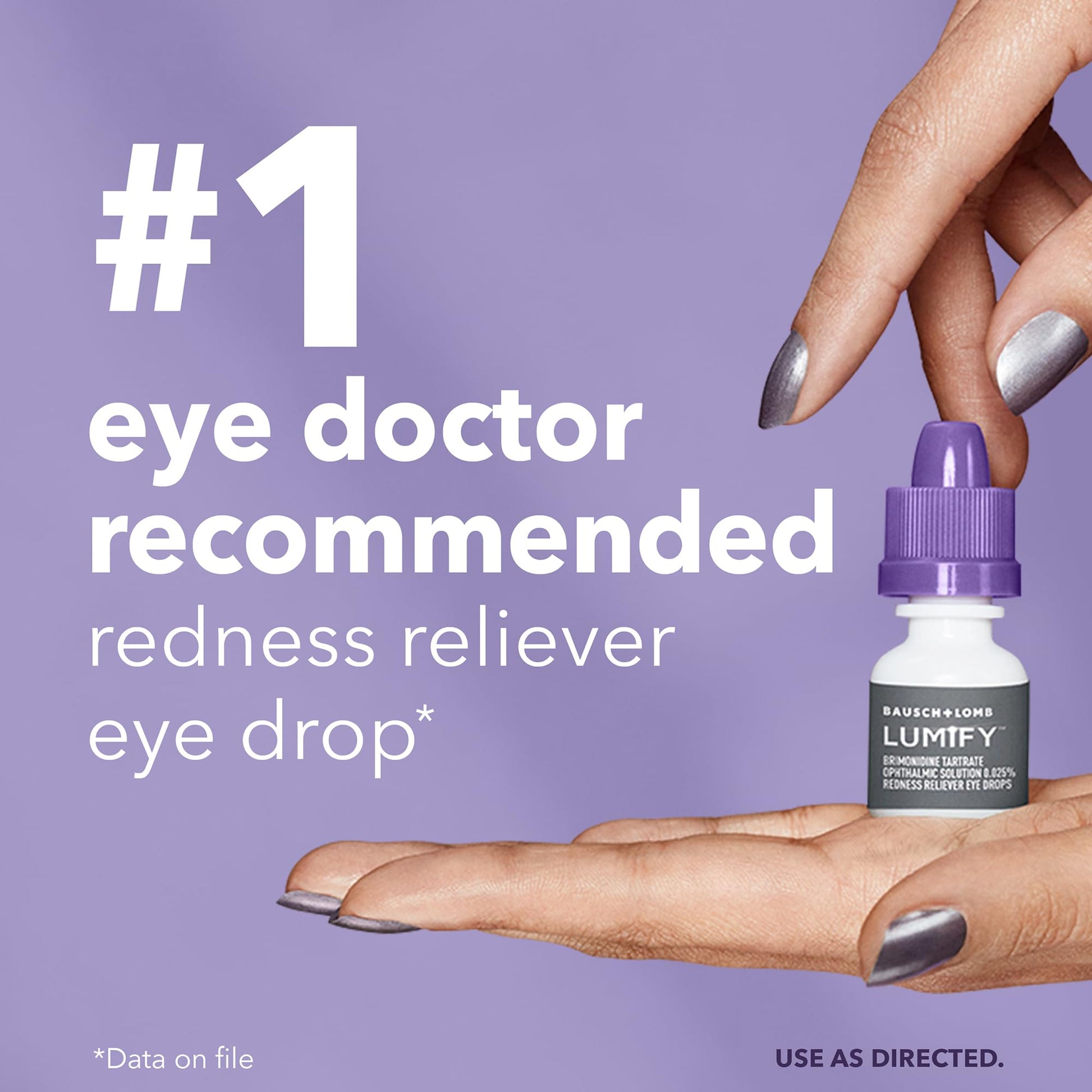 LUMIFY Eye Drops for Red Eyes, Redness Reliever for Brighter Looking Eyes, Works in 1 Minute & Lasts Up to 8 Hours, Eye Drops, 0.17 Fl Oz (5 mL) LUMIFY uk supplements