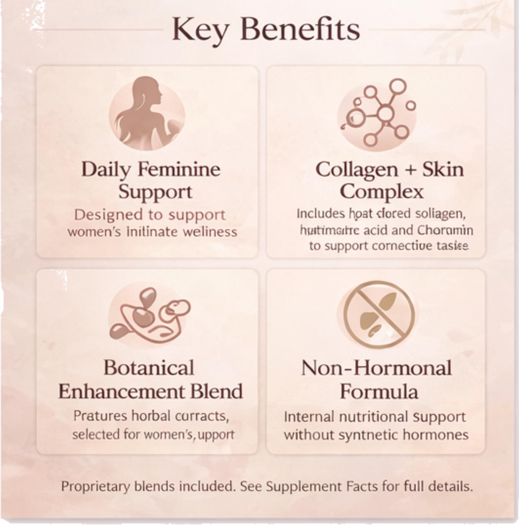 MINANATURALS VELVIRA Feminine Wellness Support Supplement for Women Herbal Rejuvenation Formula with Vitamins, Amino Acids & Collagen 30 Tablets MINANATURALS uk supplements