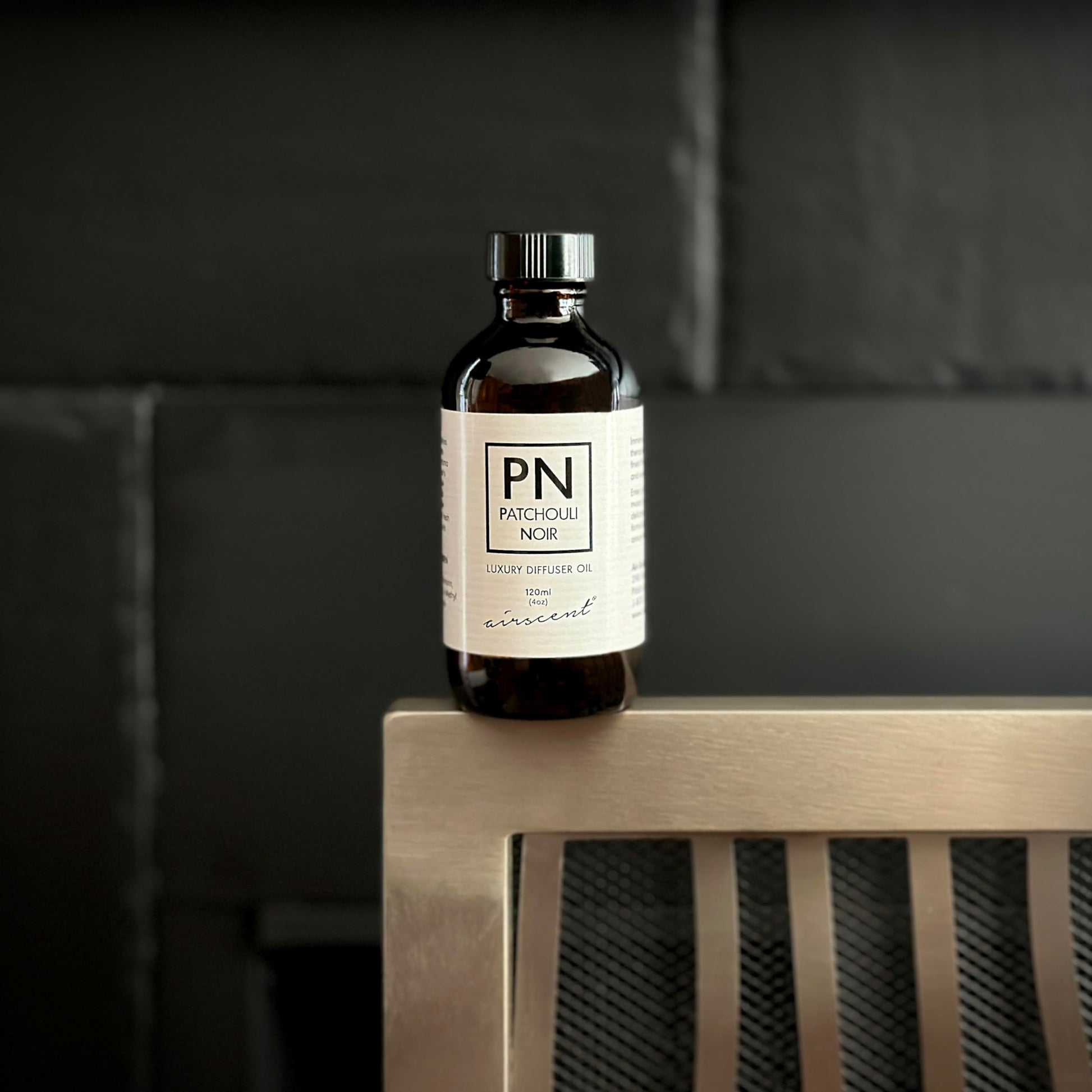 Patchouli Noir Diﬀuser Oil - Air-Scent Aroma and Essential Oil Blend - 120 Milliliter (4 ﬂ oz) Bottle Air-Scent uk supplements