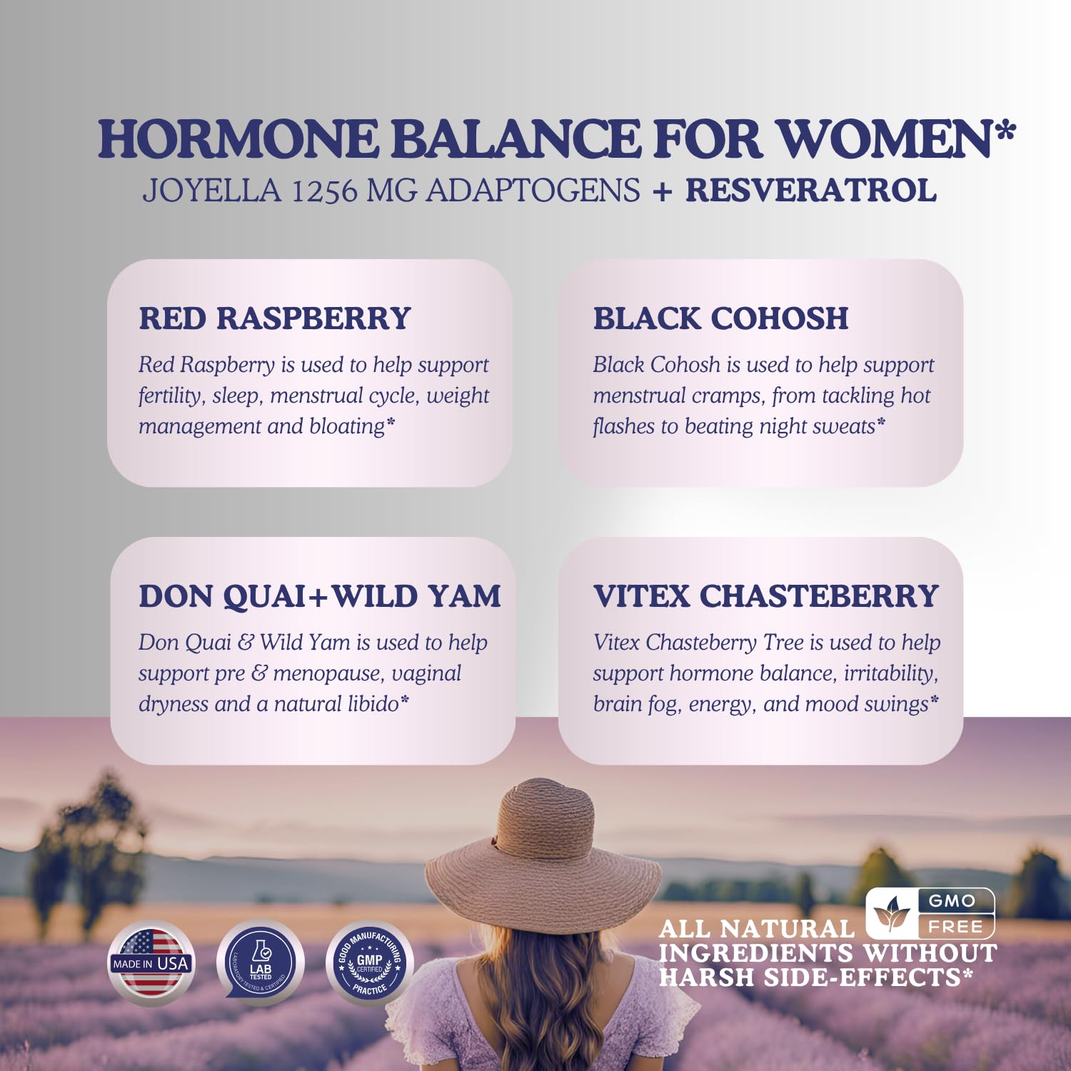 11-in-1 Hormonal Balance, Relief for Menopause Symptoms, Helps Reduce Hot Flashes, Night Sweats, and Mood Swings, Clinically Proven Ingredients, Natural PMS Support, Made in USA, 3rd Party-Tested HERBAL HOT uk supplements
