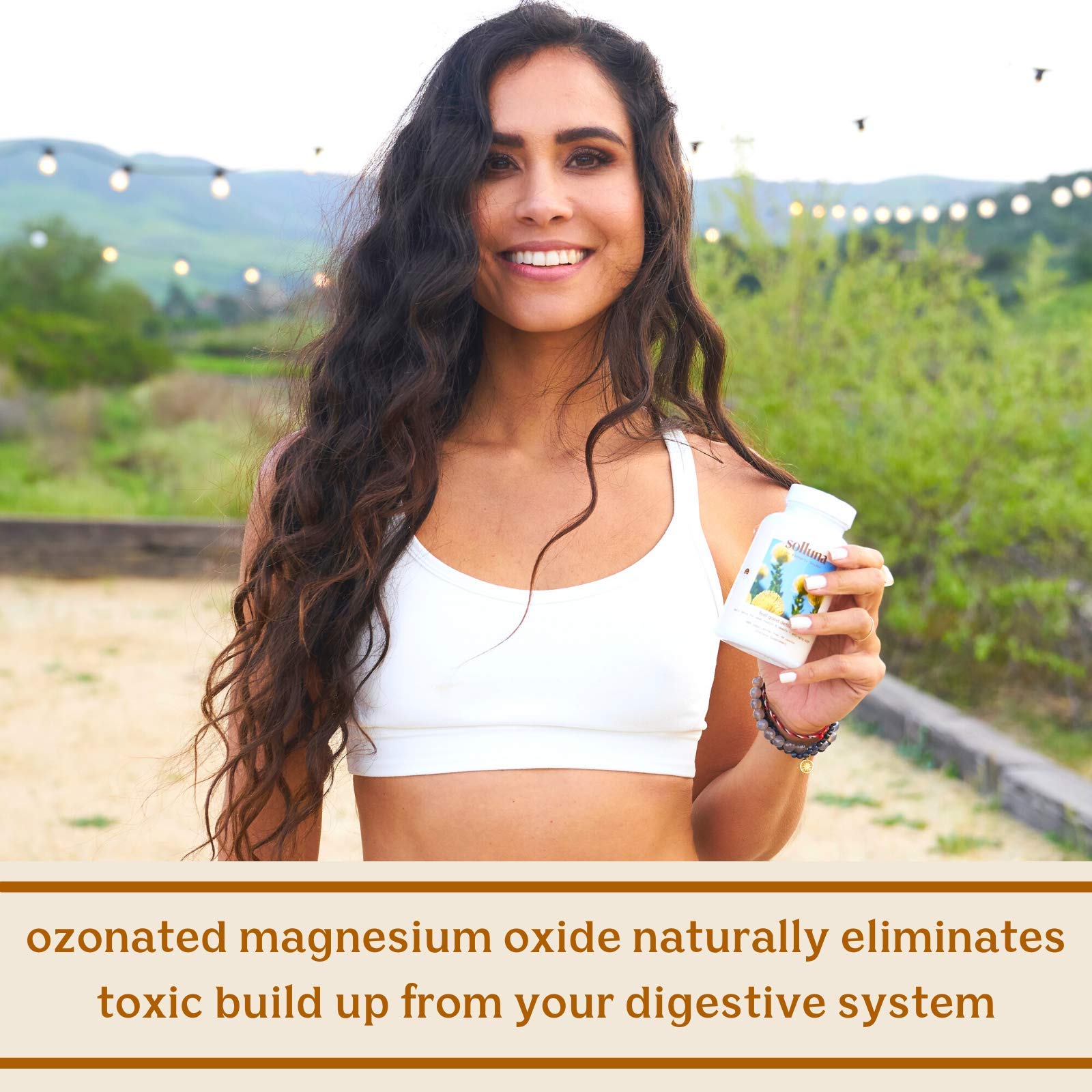 Solluna by Kimberly Snyder Oxygenated Magnesium Colon Cleanse with Asc2P — Gentle Detoxification and Bloating Relief — Fast Acting, Non-Laxative Detox for Digestive Health (90CT) Vegan & Non-GMO Solluna by Kimberly Snyder uk supplements