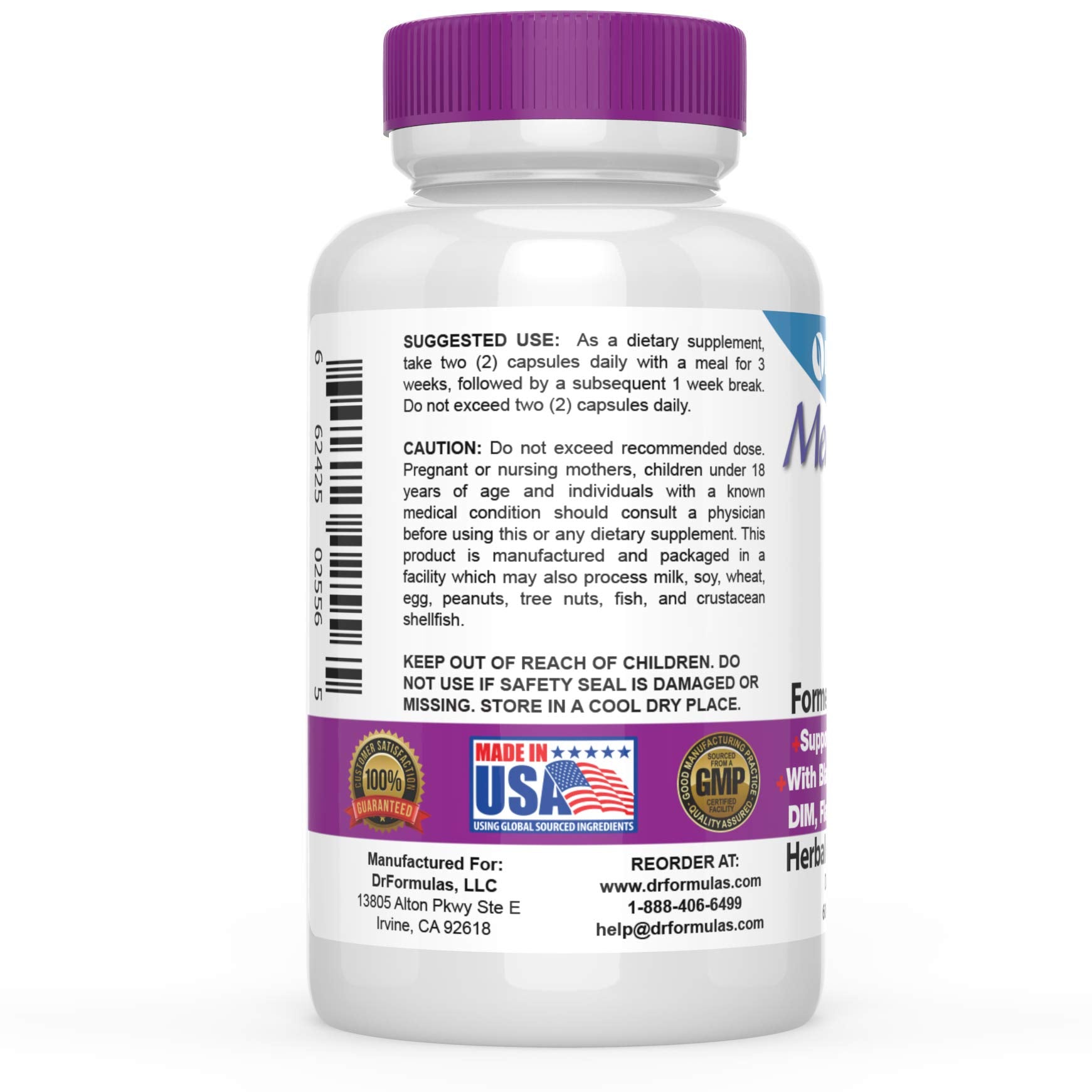 DrFormulas Menopause Supplement for Hot Flashes, Night Sweats, and Mood Swings Relief with DIM, Dong Quai, Black Cohosh, 60 Count DrFormulas uk supplements